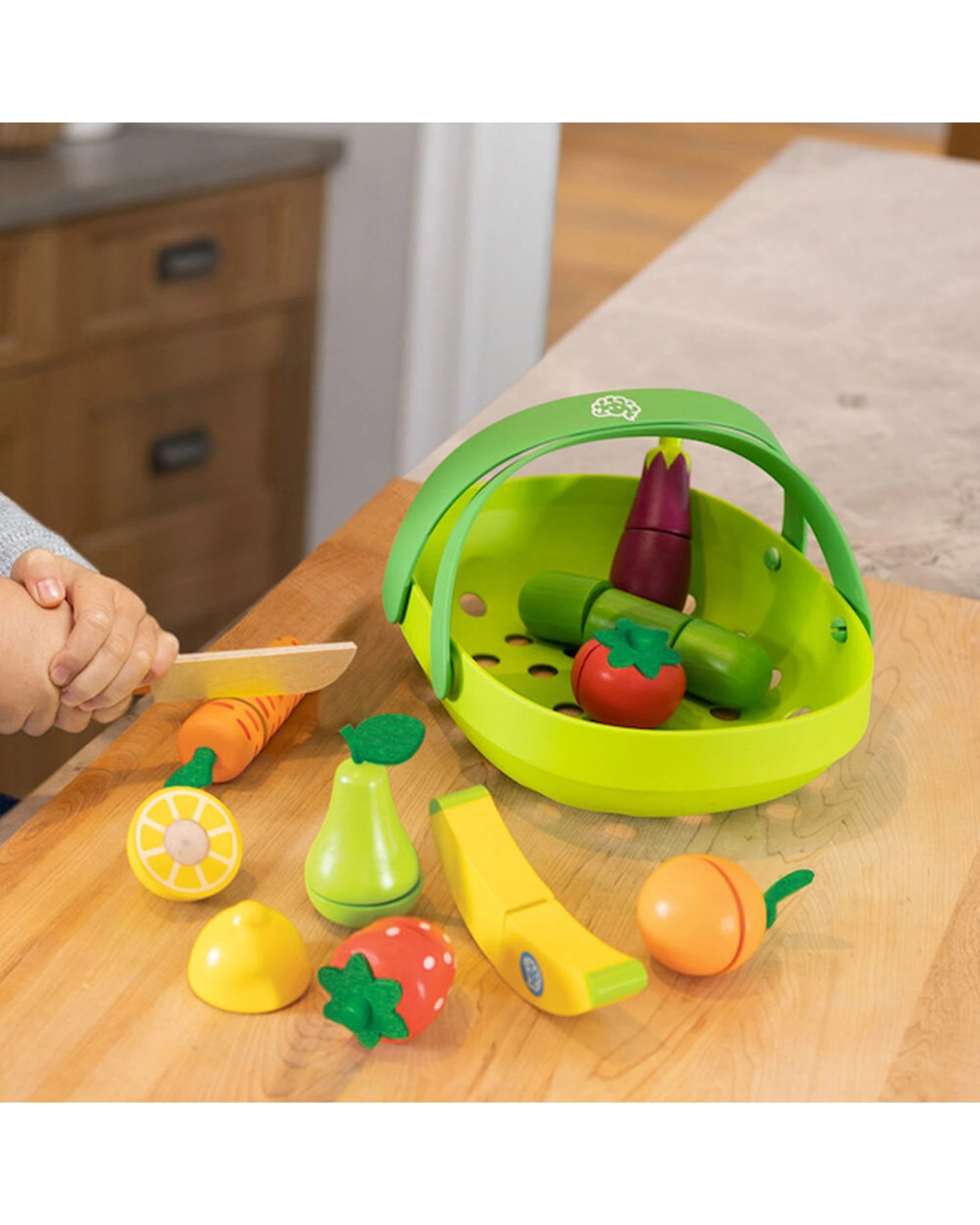 2 Pretendables Fruit and Veggie Set Kids Childrens Pretend Play Toy - Multi, 2 of 3