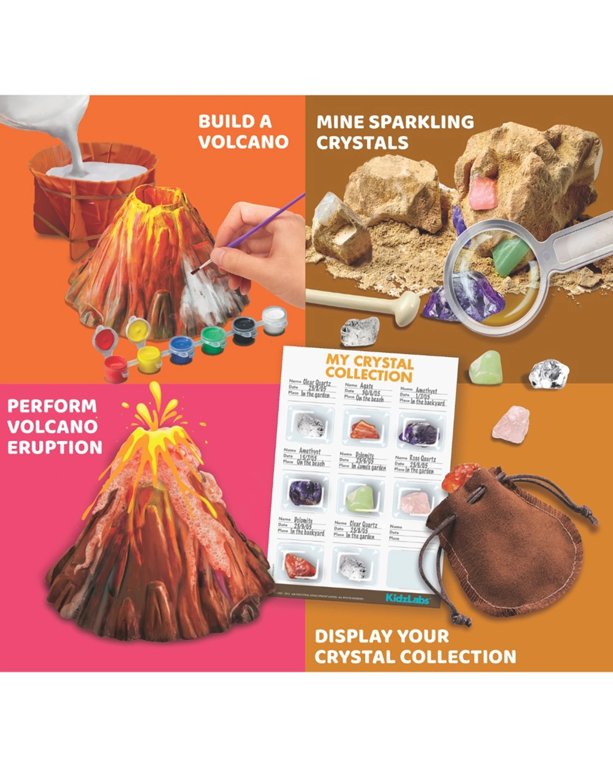 3 4M Kidzlabs 4 In 1 Geocosmo Science Lab Educational Play Kit Toy, 3 of 3