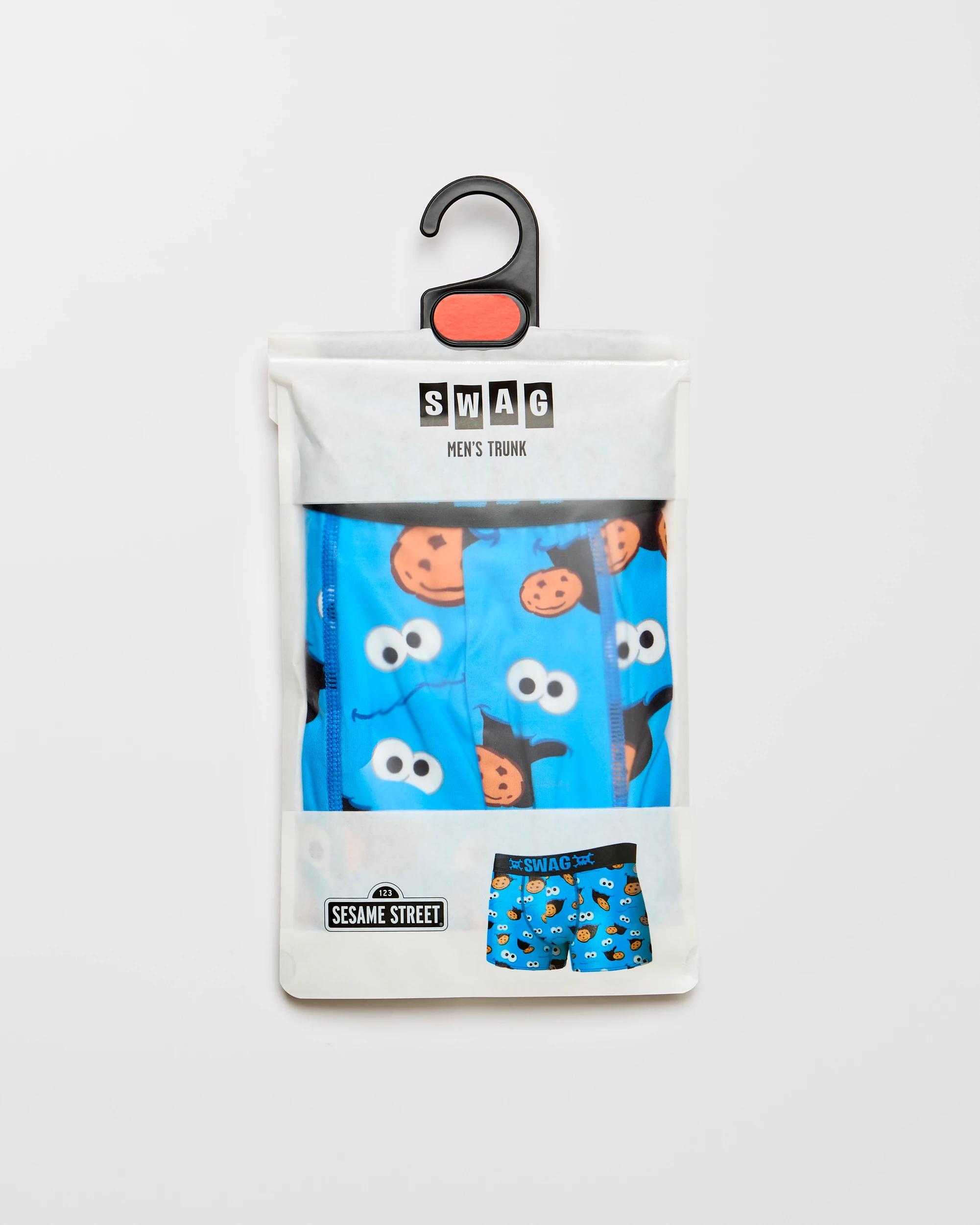4 Cookie Monster Trunks - Swag BLUE, 4 of 5
