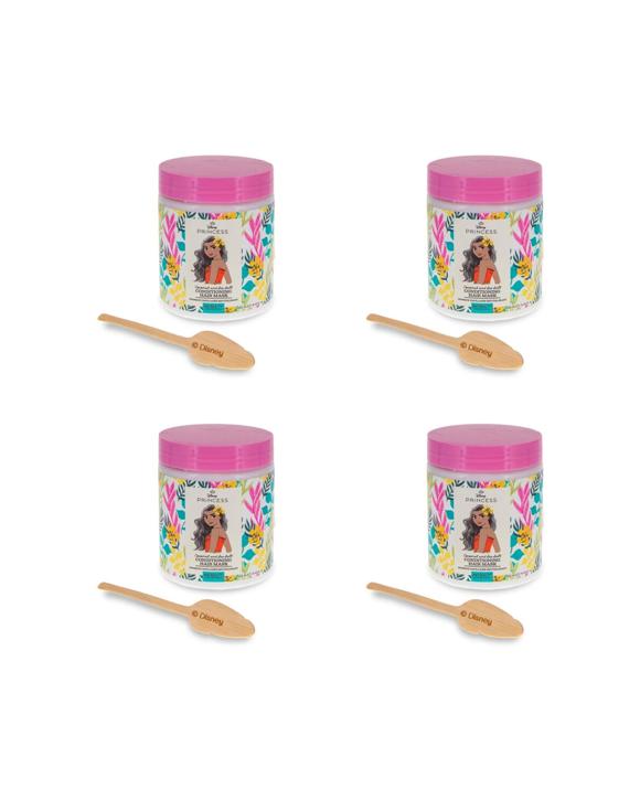 Disney Moana Shea Butter And Algae Extract Hair Mask 4PK Coconut Seasalt 250ml - Multi