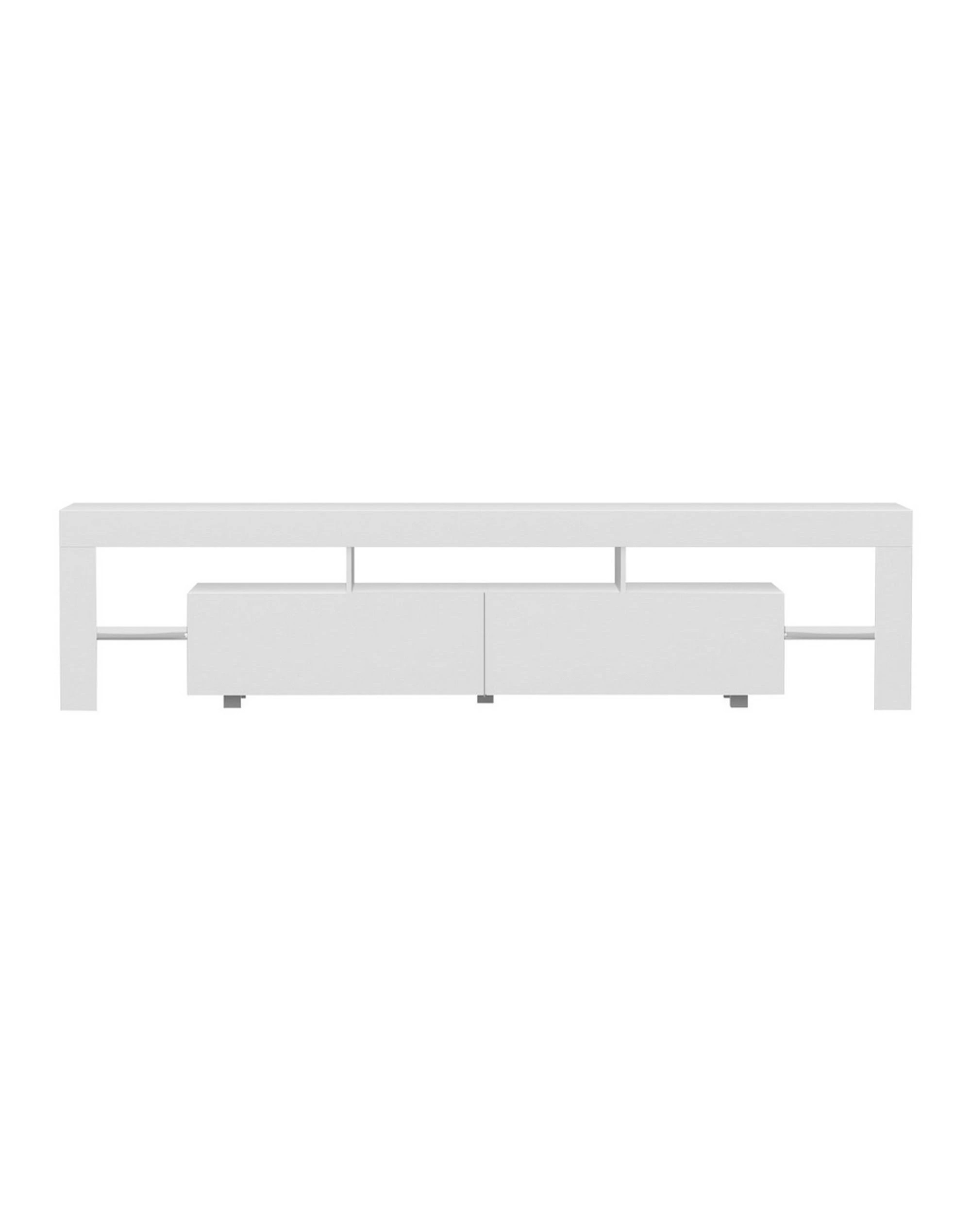3 Artiss Tv Cabinet Entertainment Unit Stand Rgb Led 200cm
 - White, 3 of 3