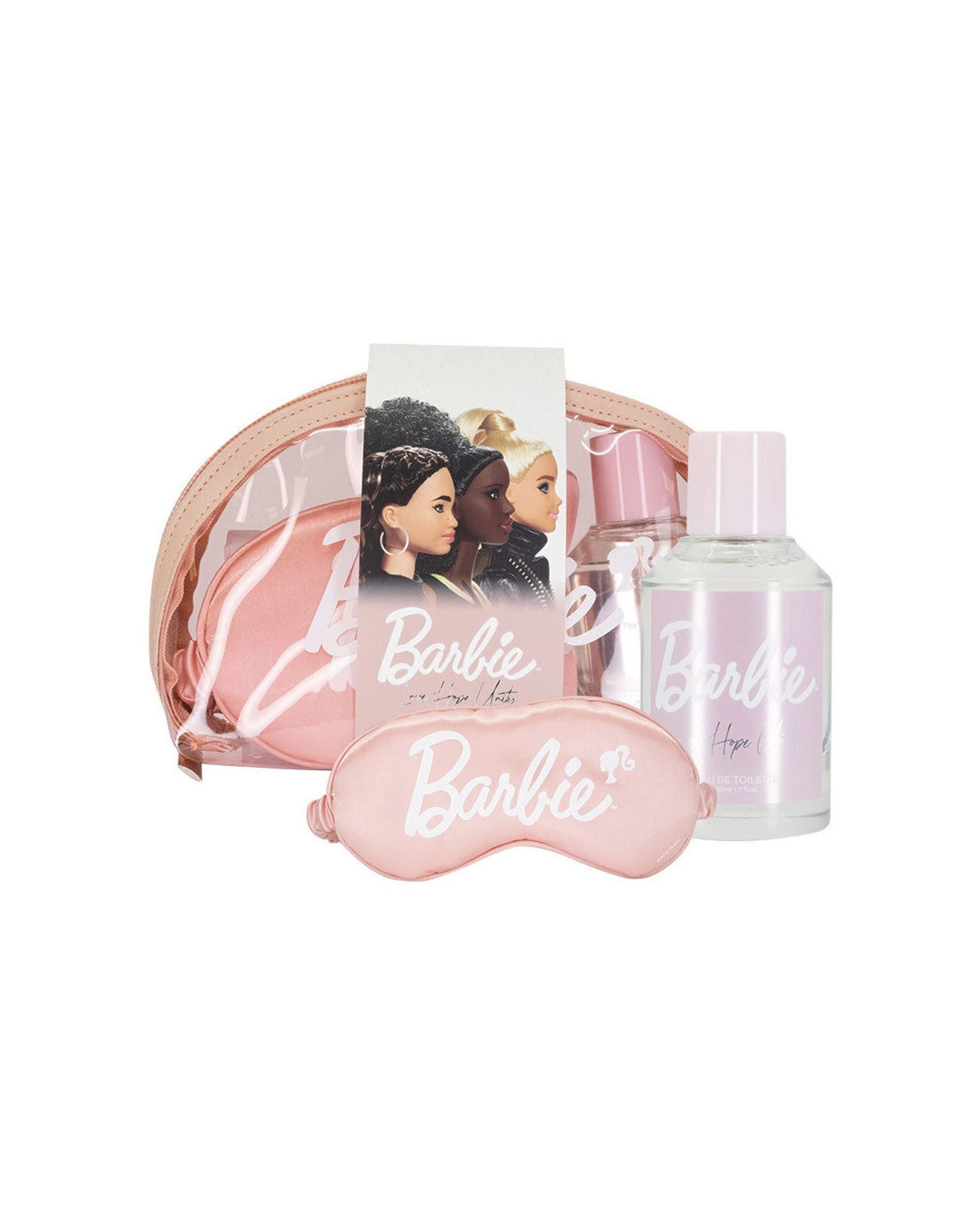 2 Barbie Dream Range Cosmetic Bag Eye Mask & Perfume Gift Set 2PK - Pink, 2 of 2