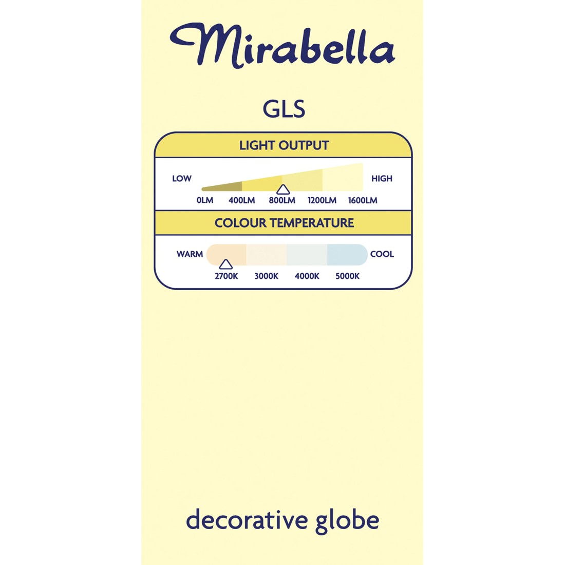 5 Mirabella E27 7W LED GLS Filament Bulb, 5 of 6