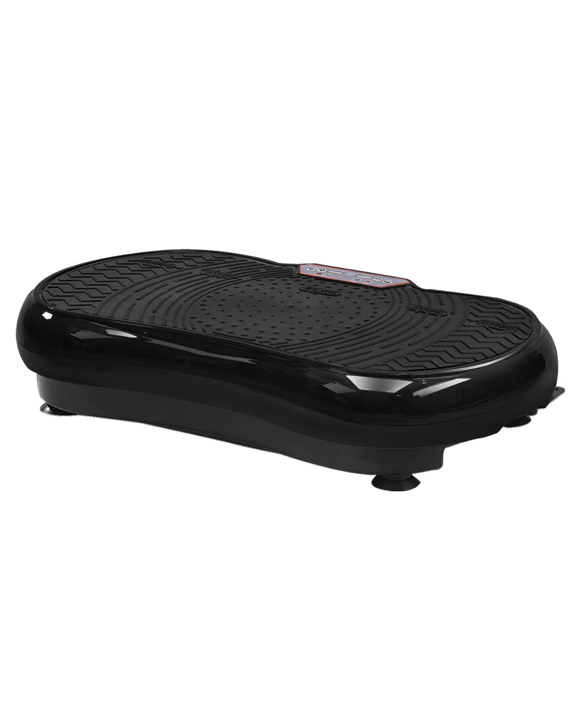 Everfit Vibration Machine Platform Vibrator Resistance Rope Home Fitness -  Black - Kmart