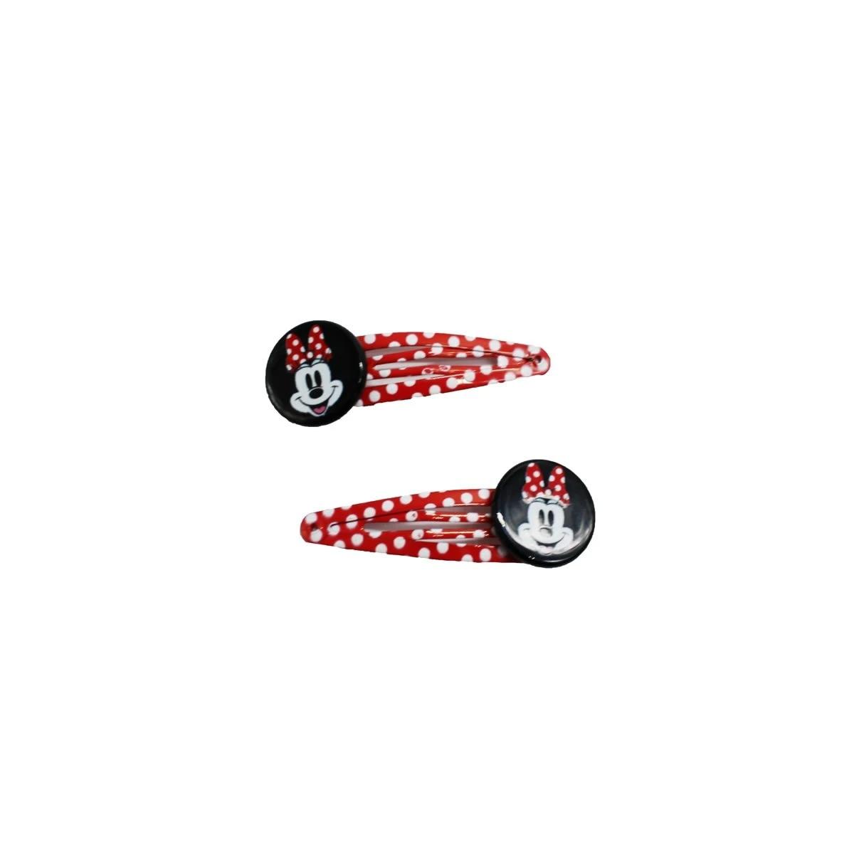 3 Disney Minnie Mouse License Hair Accessory Set - Red, Black and White Minnie, 3 of 4
