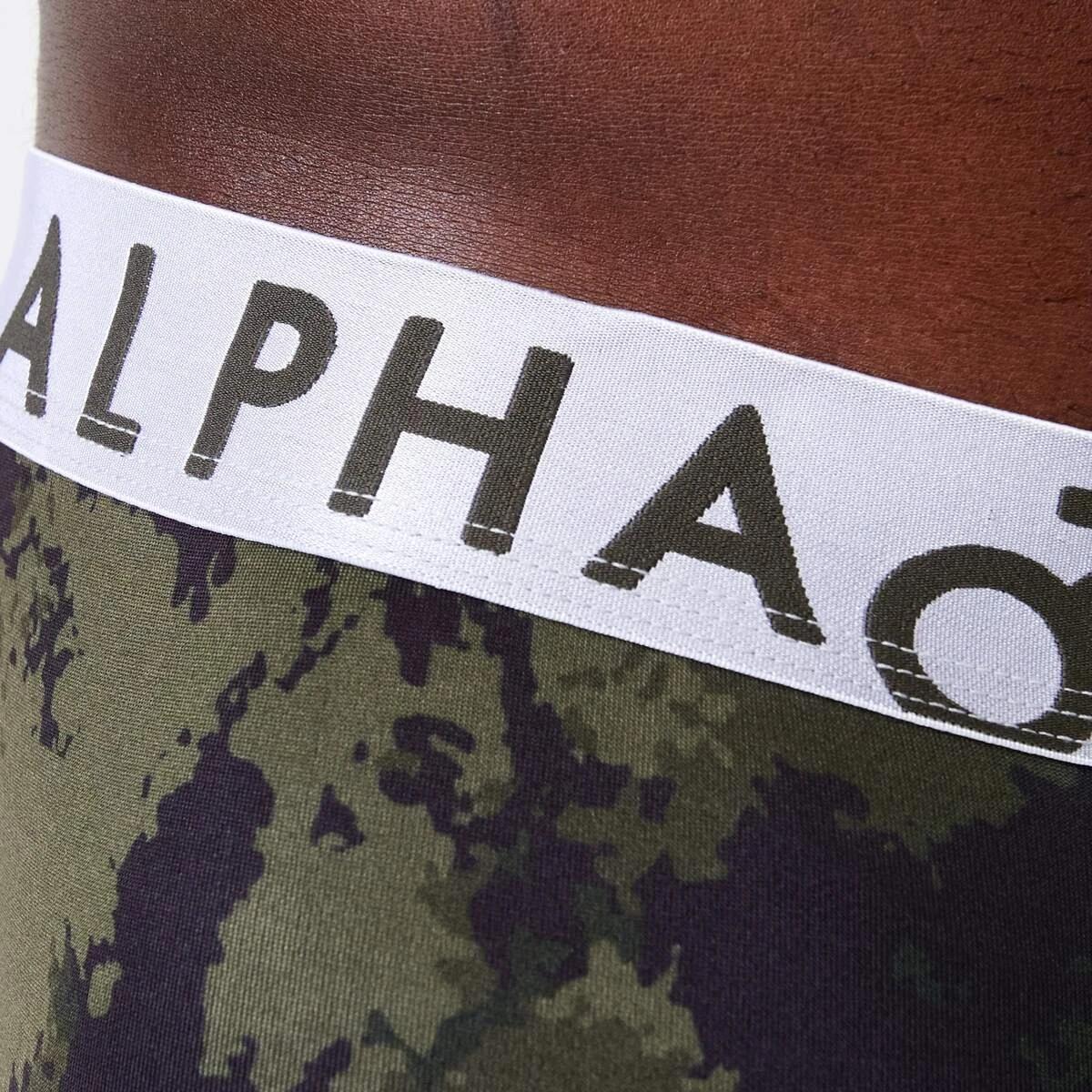 4 Long Leg Printed Sports Trunks NIGHT CAMO, 4 of 5