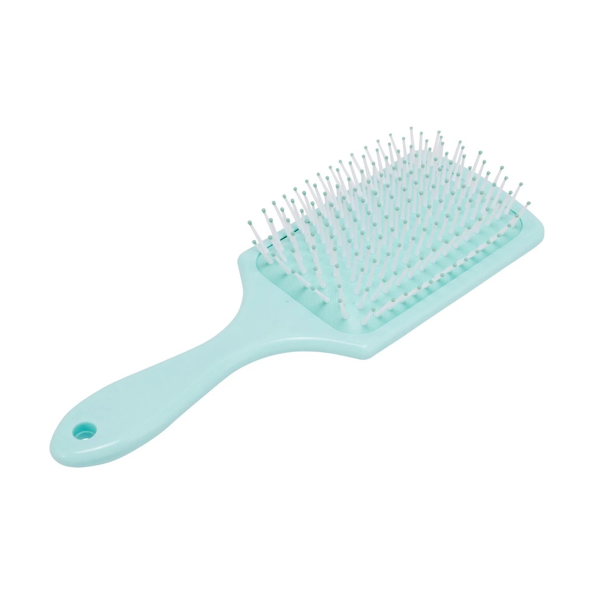 1 OXX Haircare Styling Square Paddle Brush - Mint Check, 1 of 6