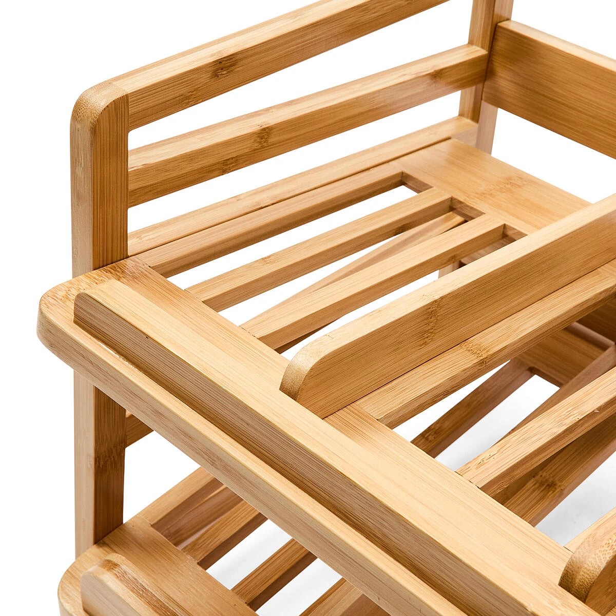7 Bamboo 2 Tier Can Storage Shelf, 7 of 8