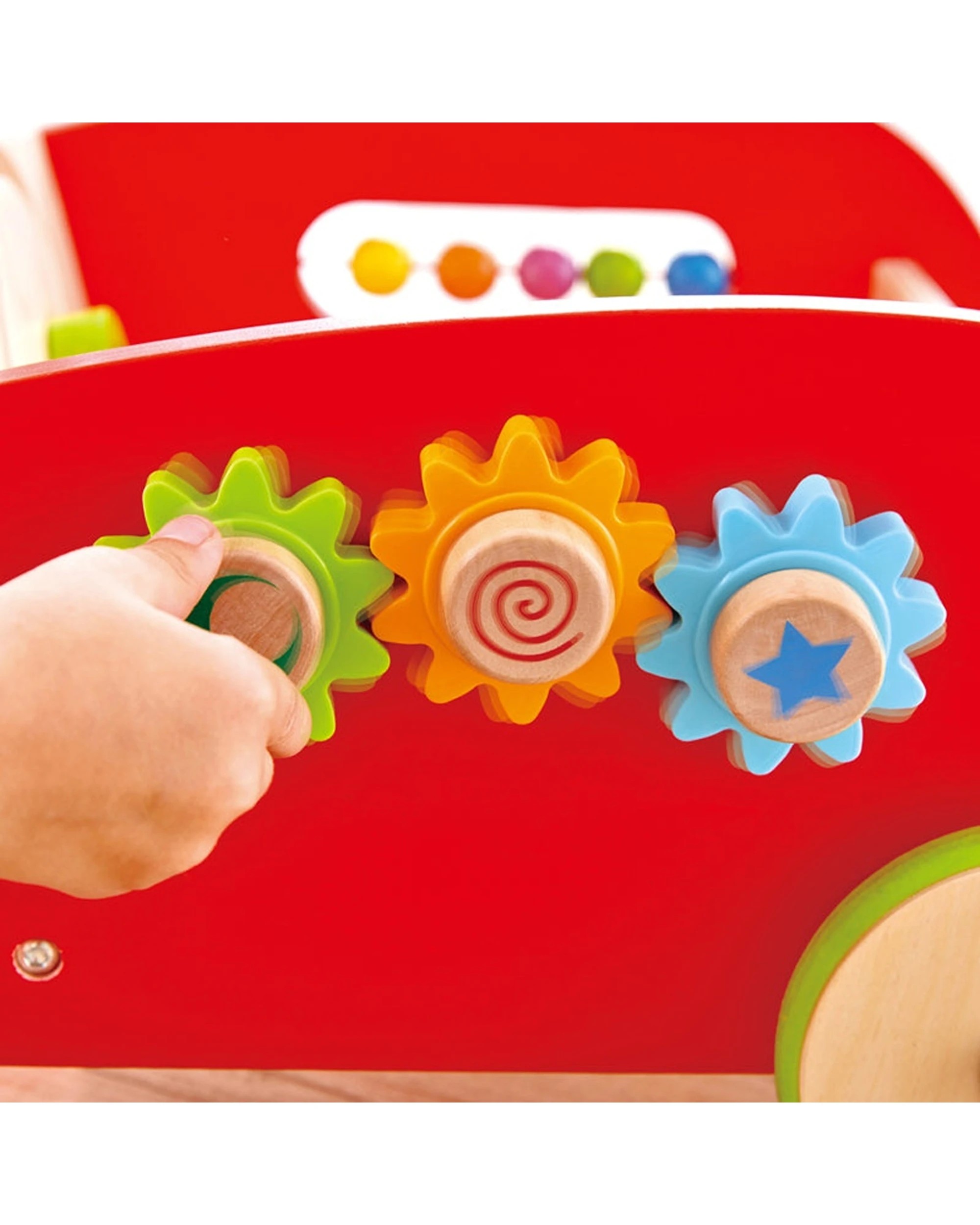 5 Hape Wonder Walker Push With Busy-Box Toddler Walker Kids 33.3x46x50.5cm - Multi, 5 of 5