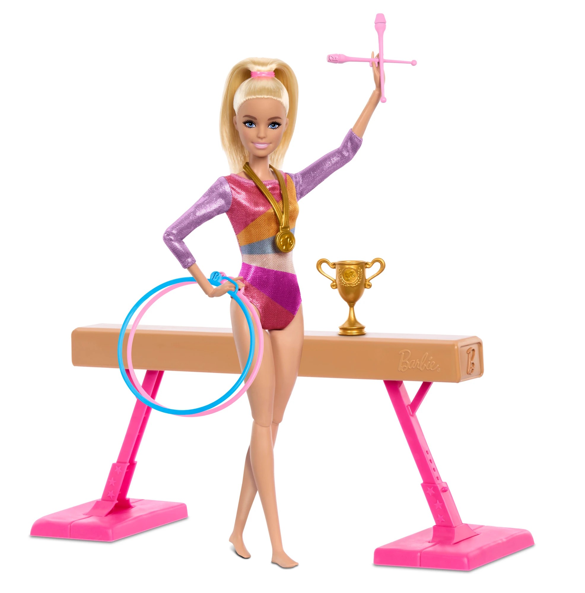 5 Barbie Gymnastics Playset, 5 of 9