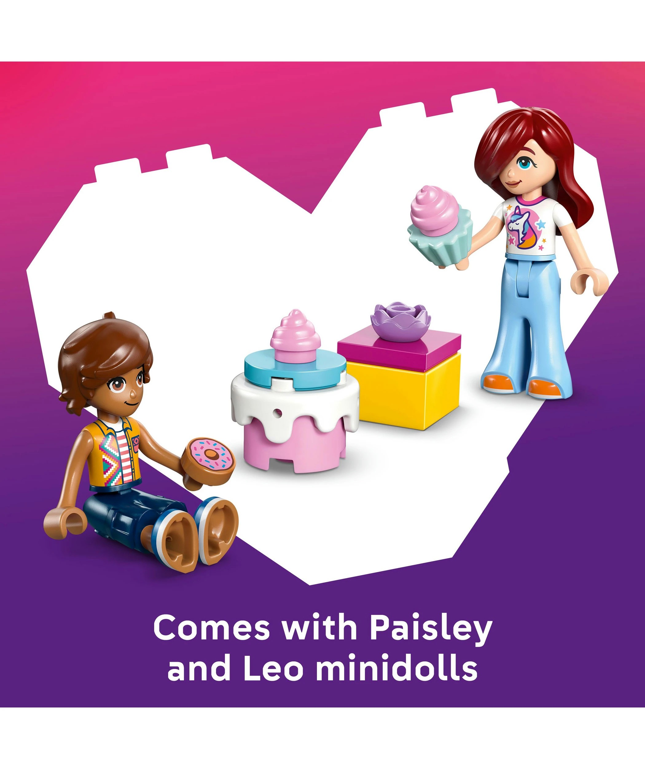 6 LEGO Friends Unicorn Cake Delivery Car 42675, 6 of 10