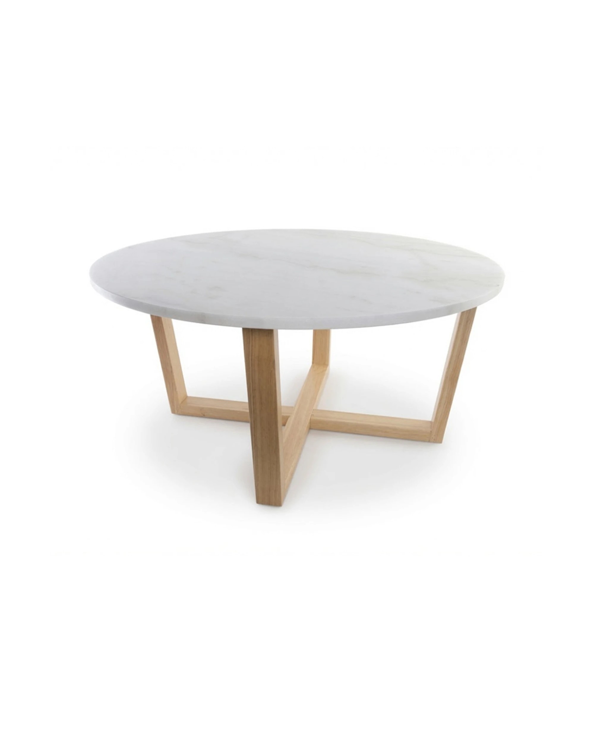 6 Codu Lyra Coffee Table Marble Top 85x85x40cm - White, 6 of 9