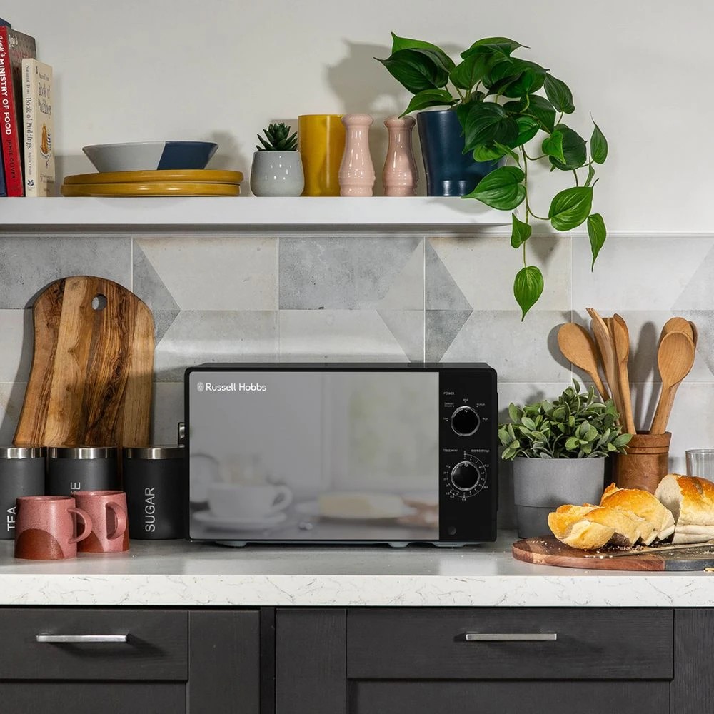 8 Russell Hobbs Compact 20L Microwave Black, 8 of 8