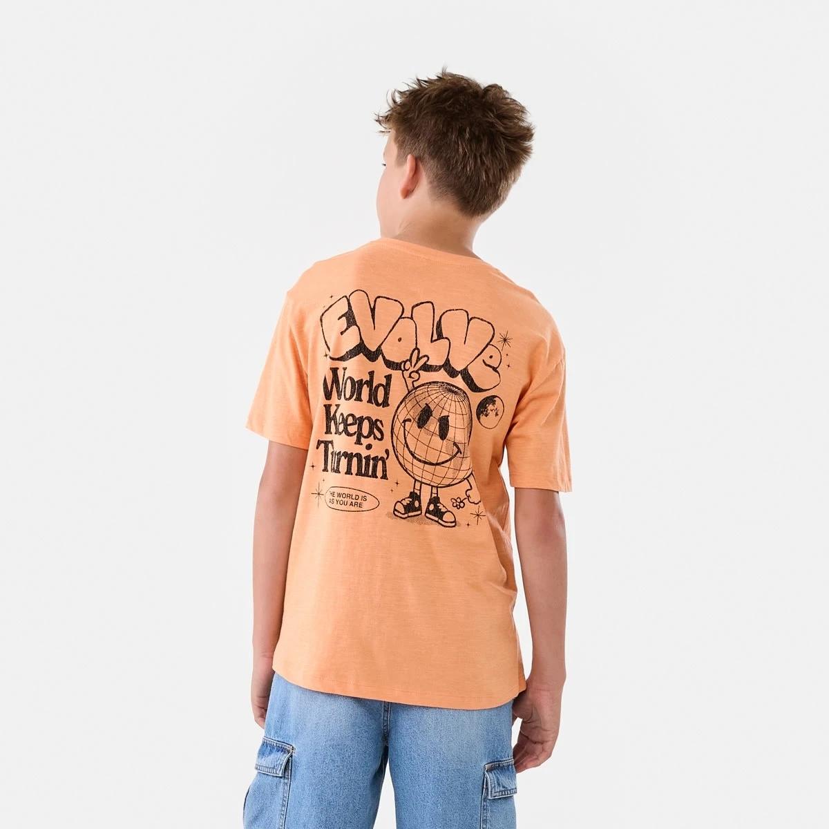2 Short Sleeve Back Print T-shirt Org Evolve, 2 of 9