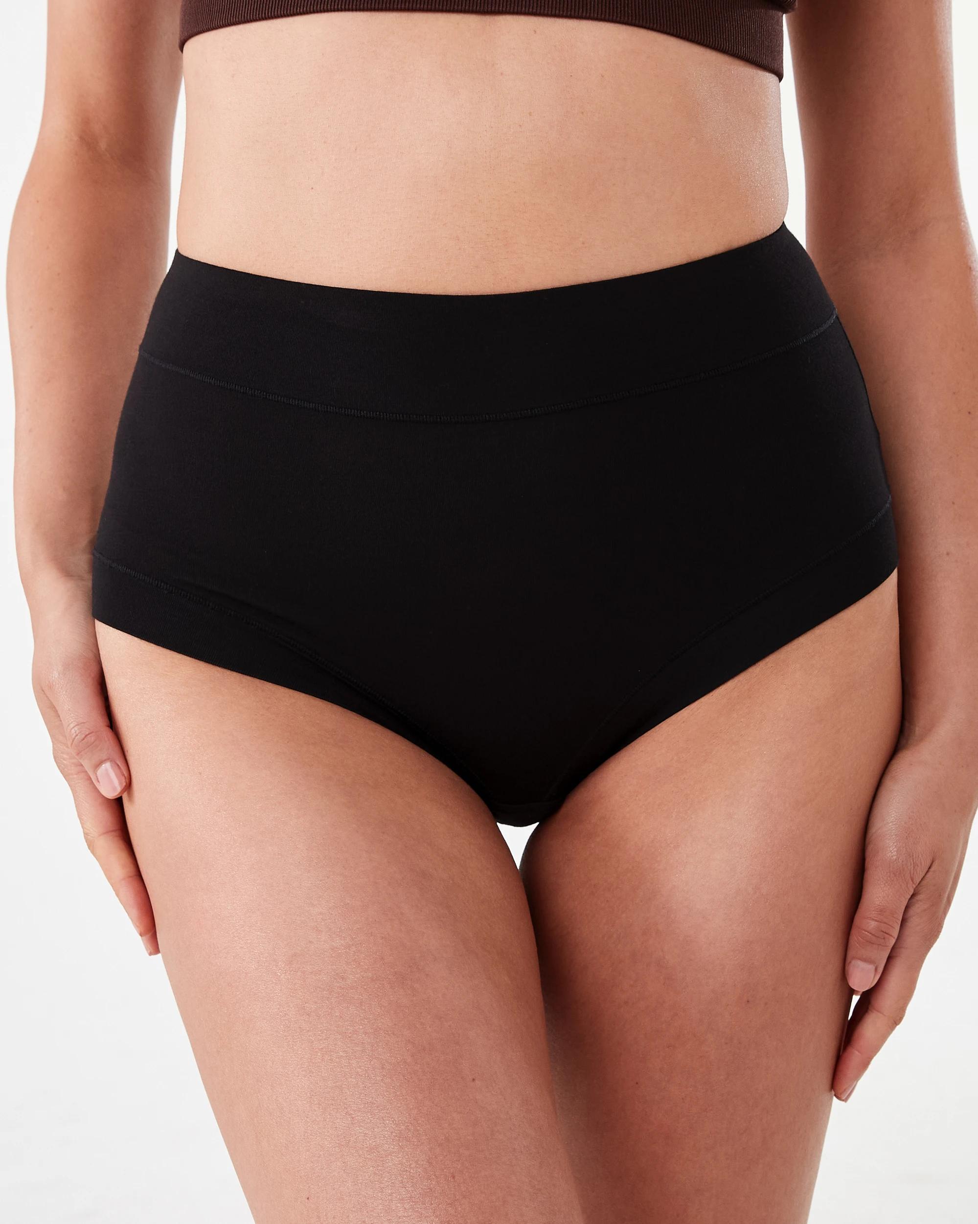 2 3 Pack Bamboo Full Briefs BLACK, 2 of 6