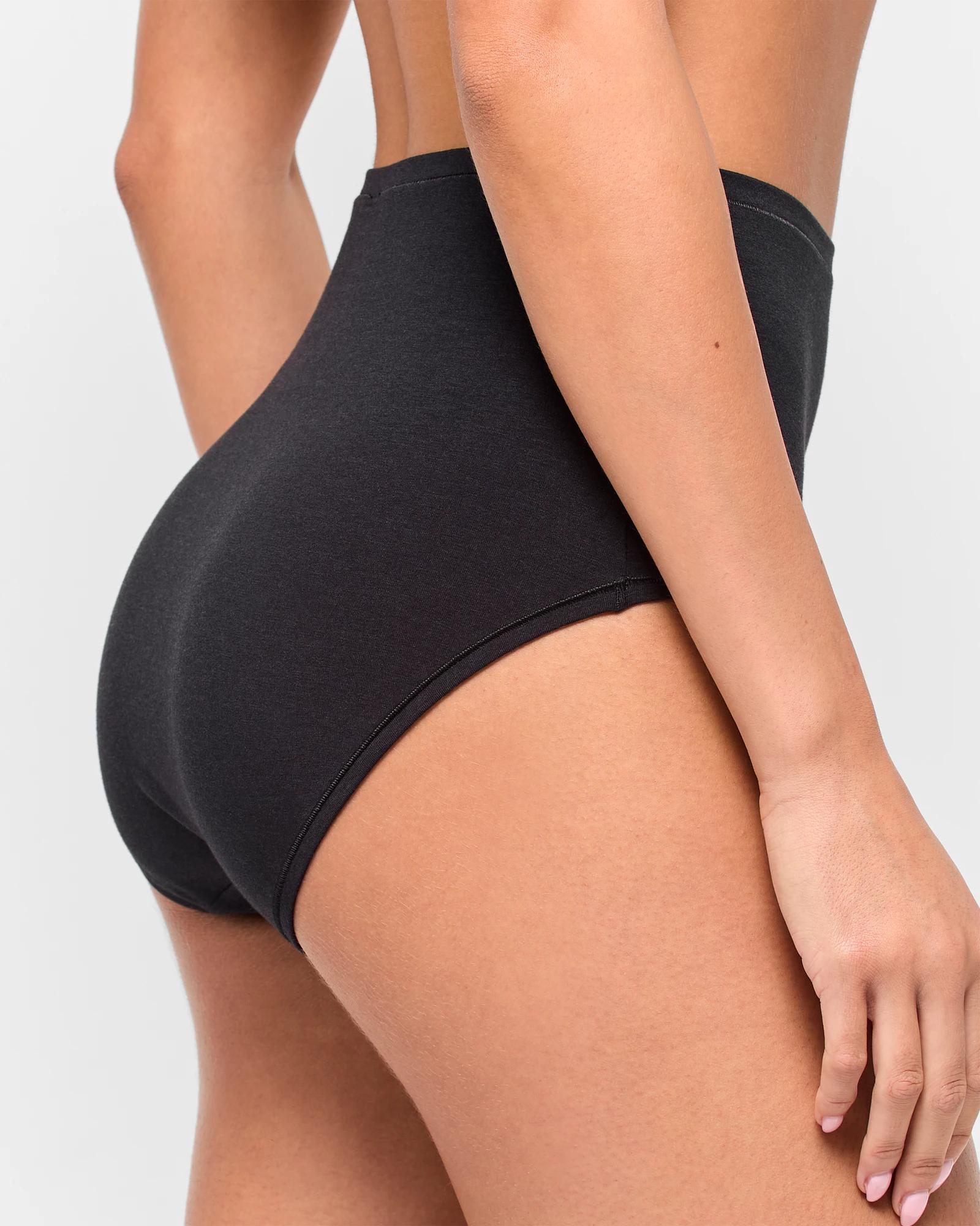 4 Target 2 Pack Bamboo Full Briefs BLACK, 4 of 4