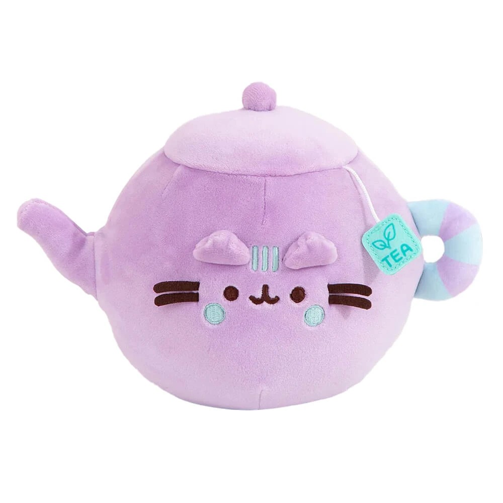 2 Pusheen - Kitchen Squisheen Teapot, Soft Toy 17cm - Purple, 2 of 5
