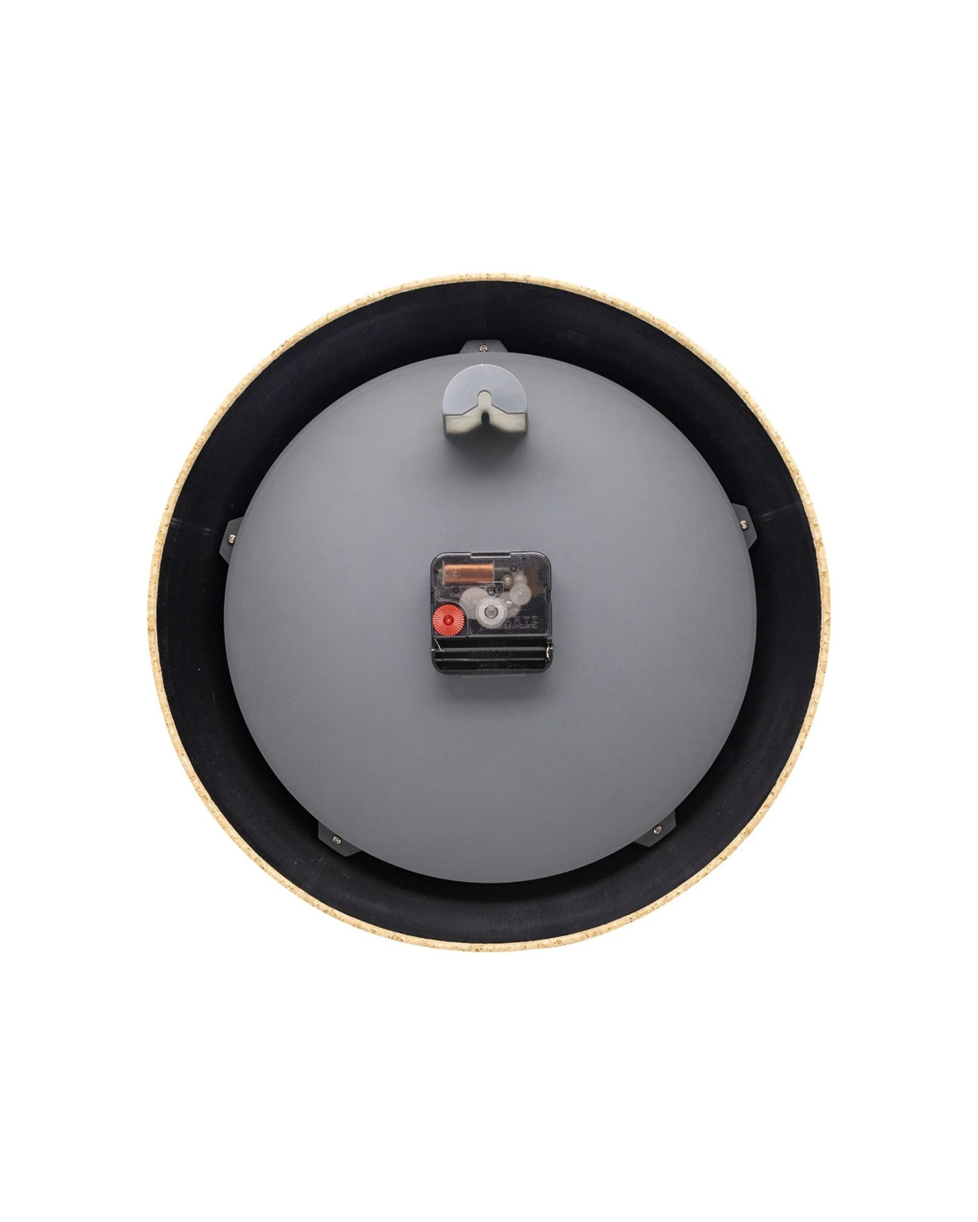 4 NeXtime Cork Wall Clock Silent Sweep Dome Glass Cork Case 30cm - Grey, 4 of 6