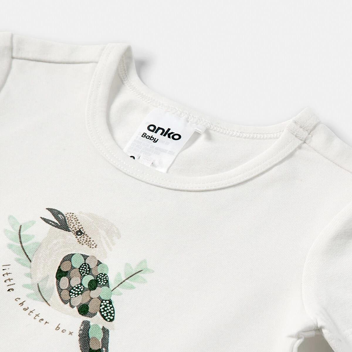8 3 Pack Short Sleeve Bodysuits Kookaburra, 8 of 8