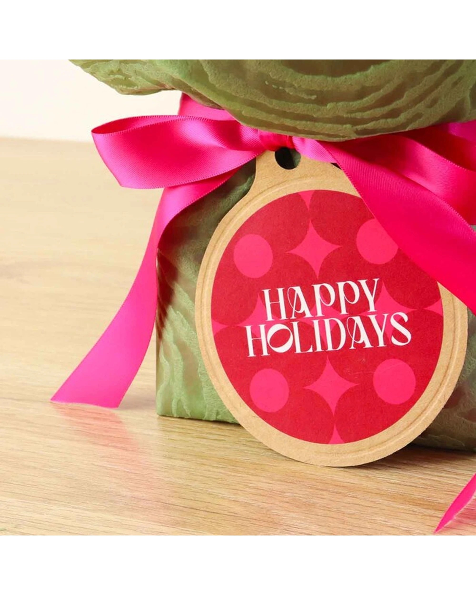 5 Edible Blooms Poinsettia Chocolate Bouquet With Festive Ribbon Medium Gift - Multi, 5 of 5