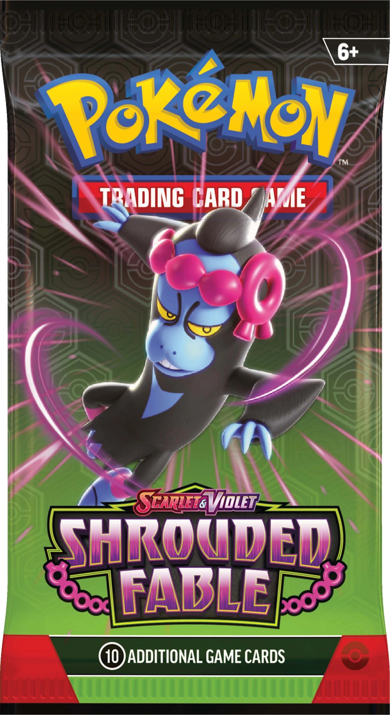 3 Pokemon TCG: Scarlet & Violet - Shrouded Fable Booster Bundle - Assorted, 3 of 6