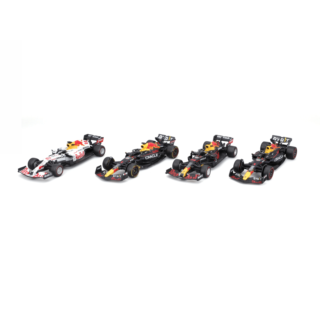 4 4 Piece Bburago 1:43 Formula Racing Car Gift Pack - Assorted, 4 of 4