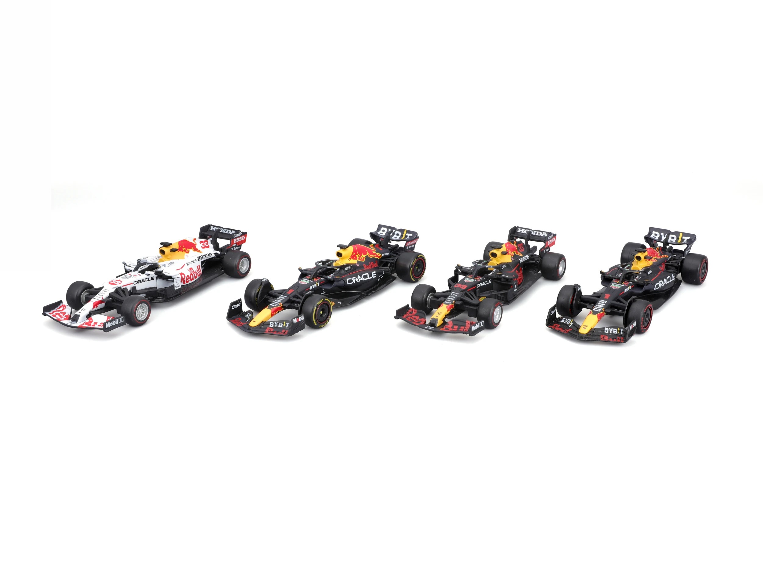4 4 Piece Bburago 1:43 Formula Racing Car Gift Pack - Assorted, 4 of 4