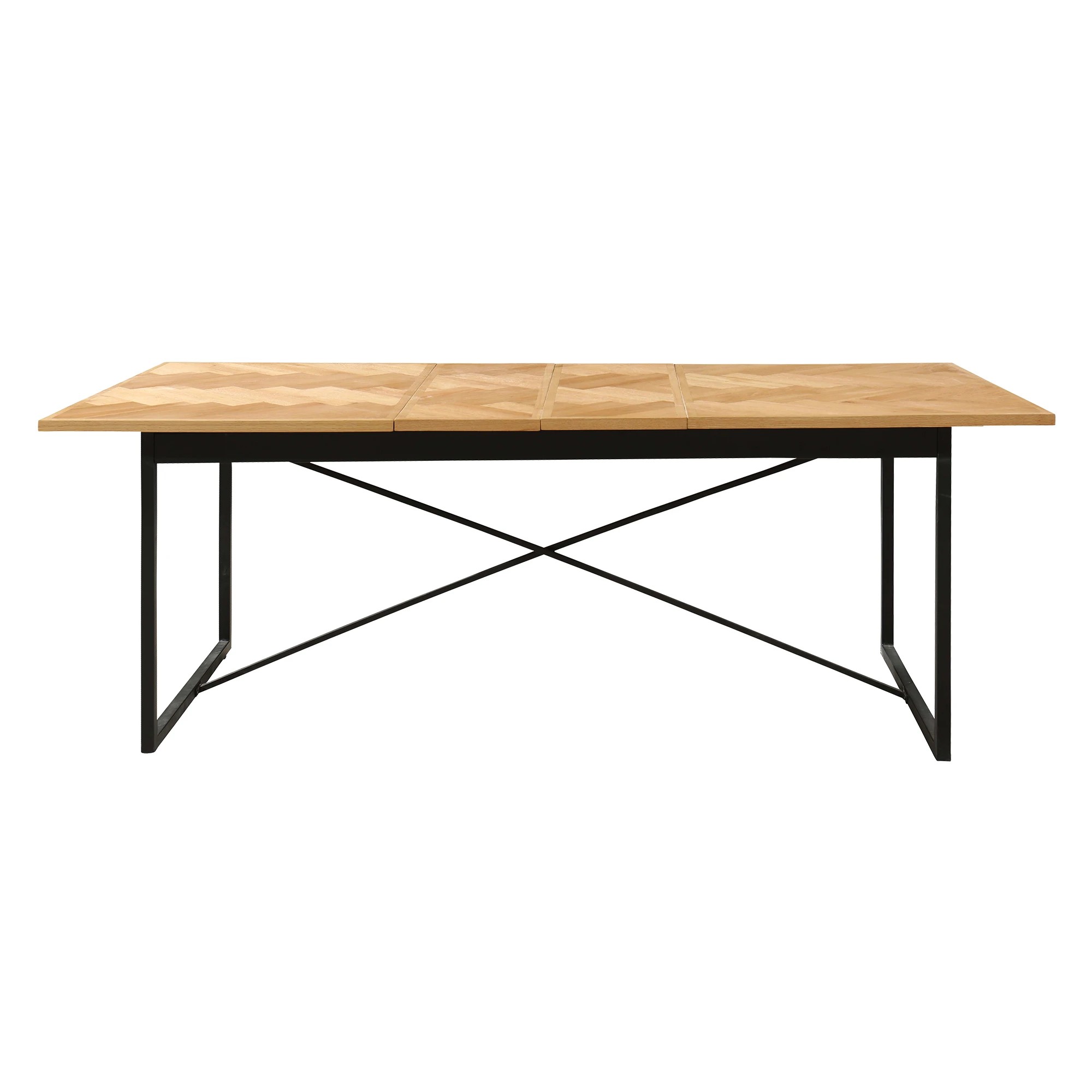 2 Levede Extendable Dining Table - Natural, 2 of 7