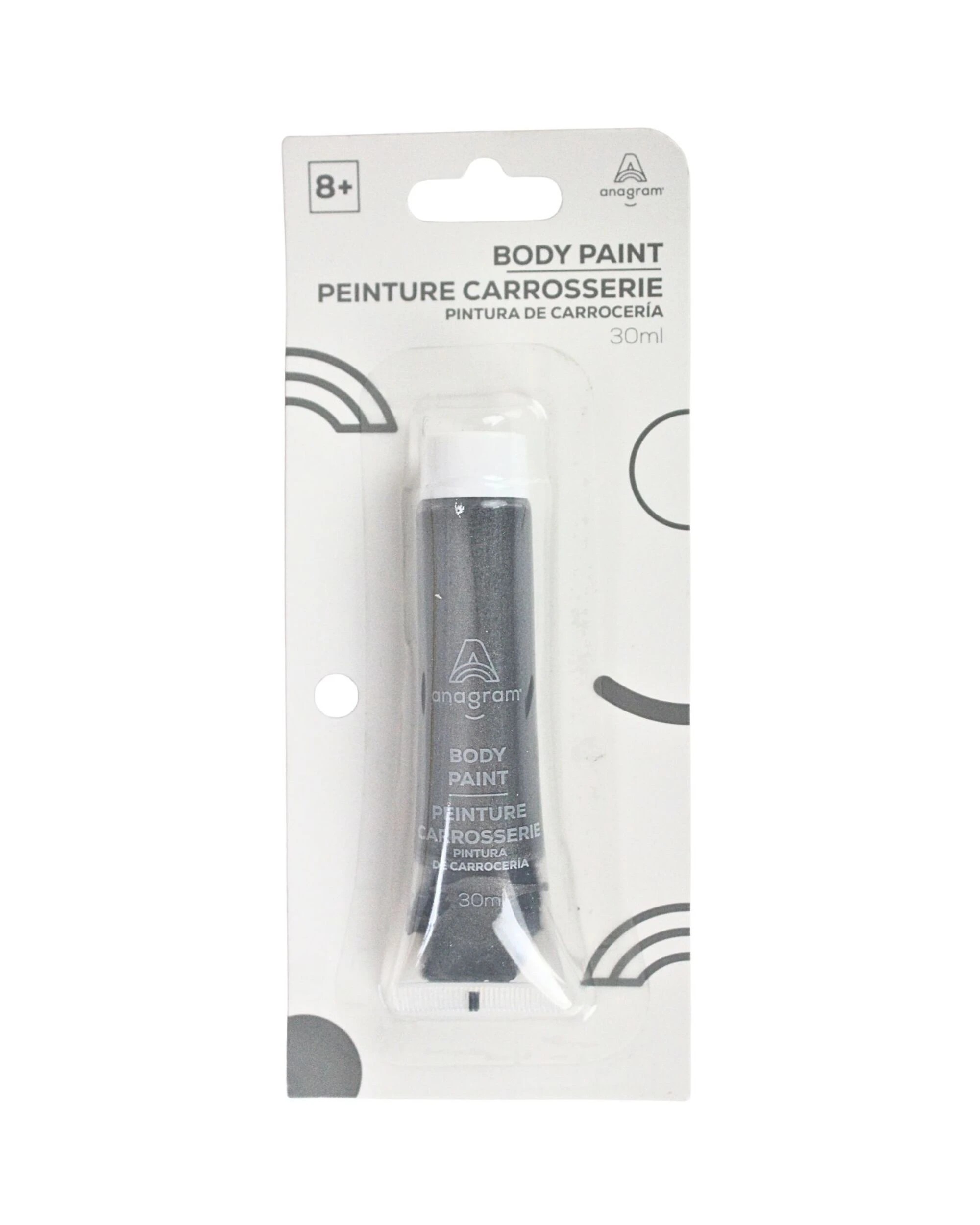 2 CCDS Body Paint Tube - One Size - Silver, 2 of 3