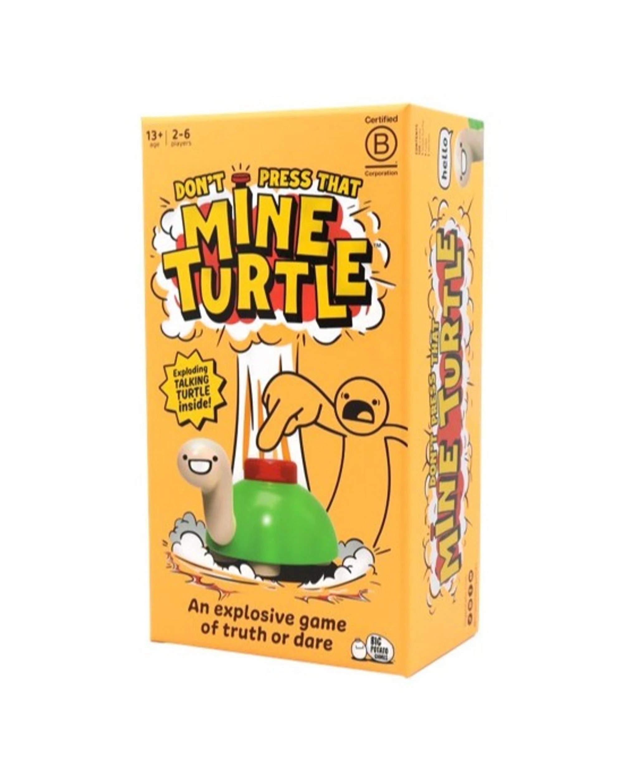 1 Don't Press That Mine Turtle Card Game, 1 of 2