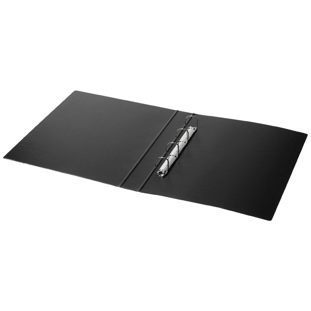 1 Bantex Binder A3 4 D-Ring 38mm Portrait PVC Black, 1 of 4