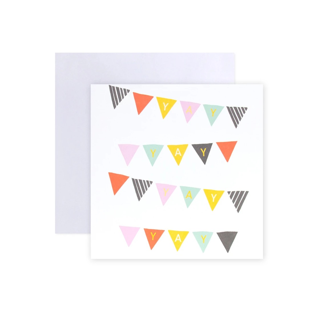 1 Creative Publishing by Hallmark Greeting Card - Yay Bunting, 1 of 2