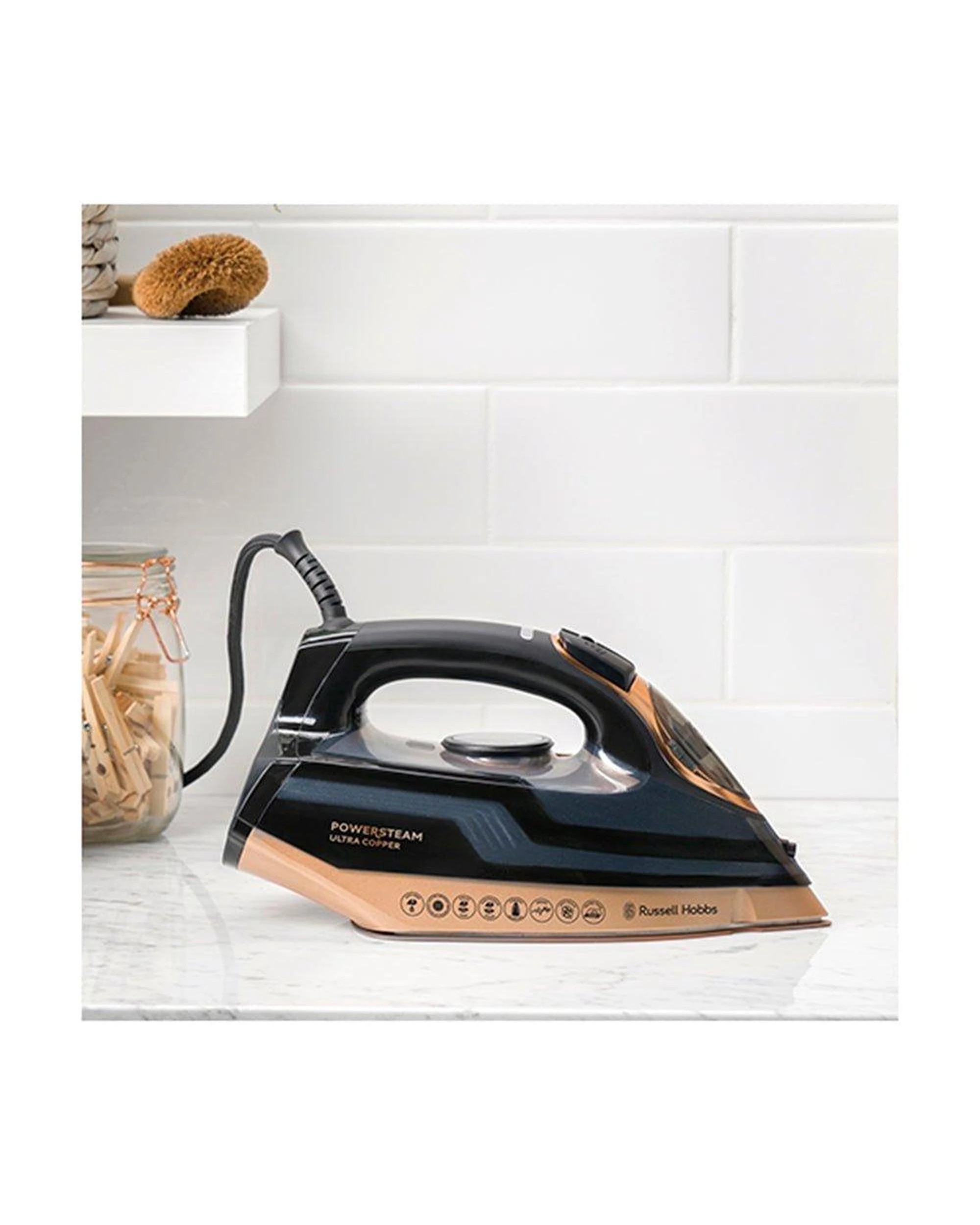 5 Russell Hobbs Power Steam Iron - Ultra Copper, 5 of 8
