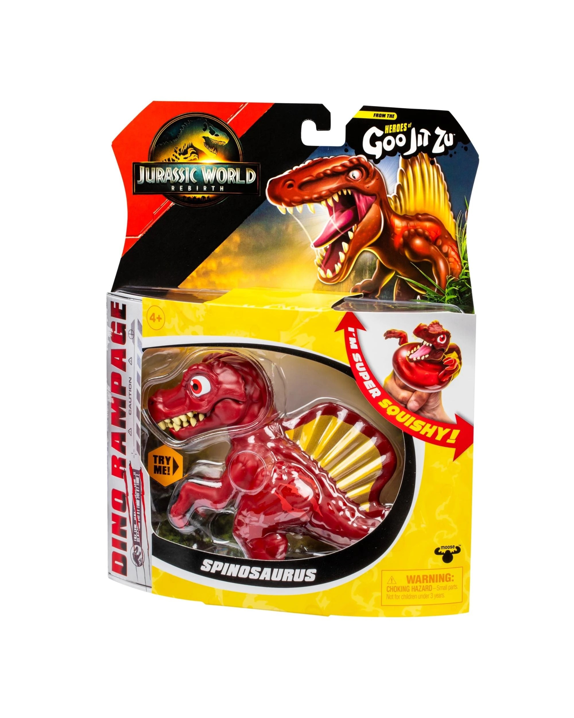 7 Heroes of Goo-Jit-Zu Series 6 Hero Pack Jurassic World Rebirth Spinosaurus, 7 of 9