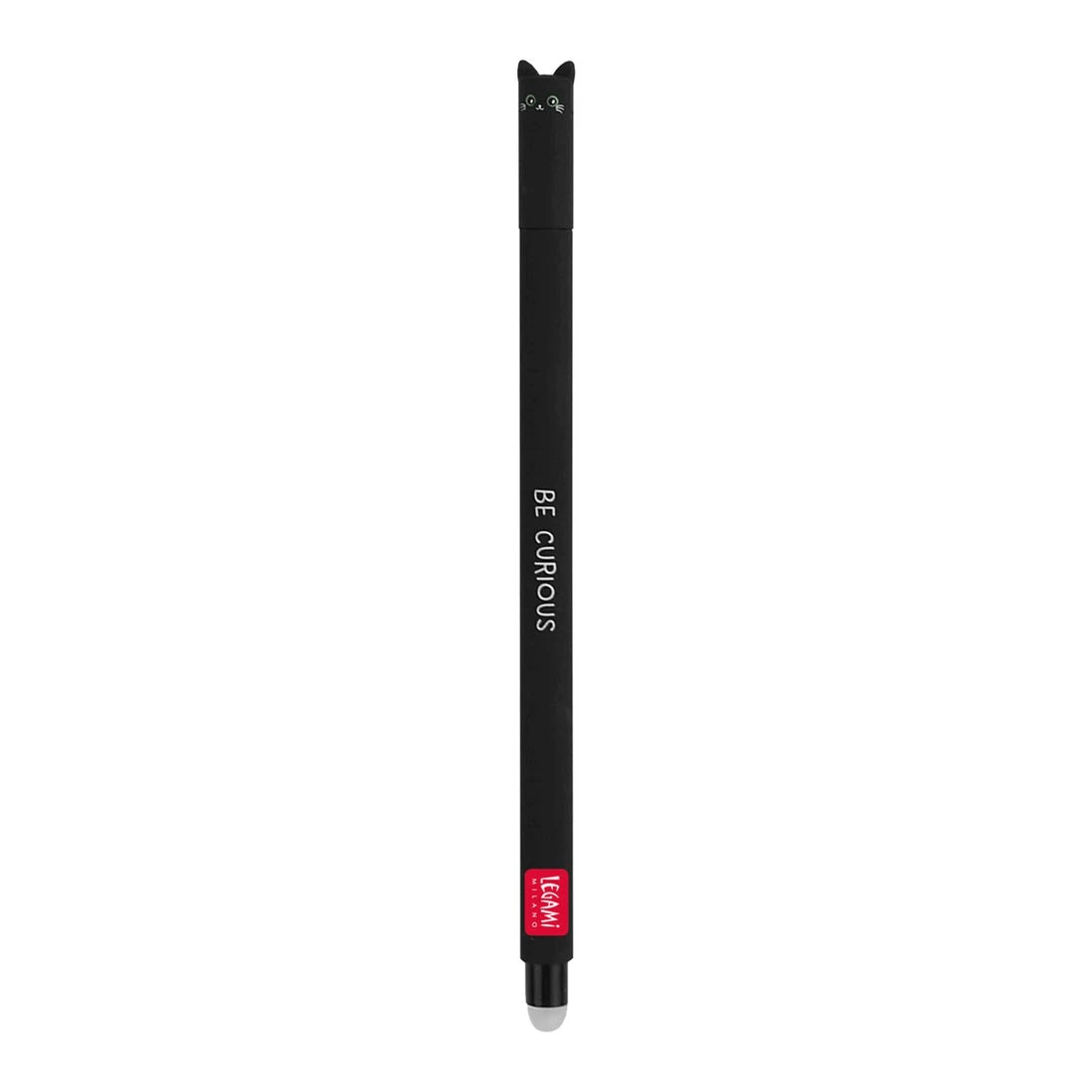 1 Legami Erasable Gel Pen Cat Black, 1 of 5