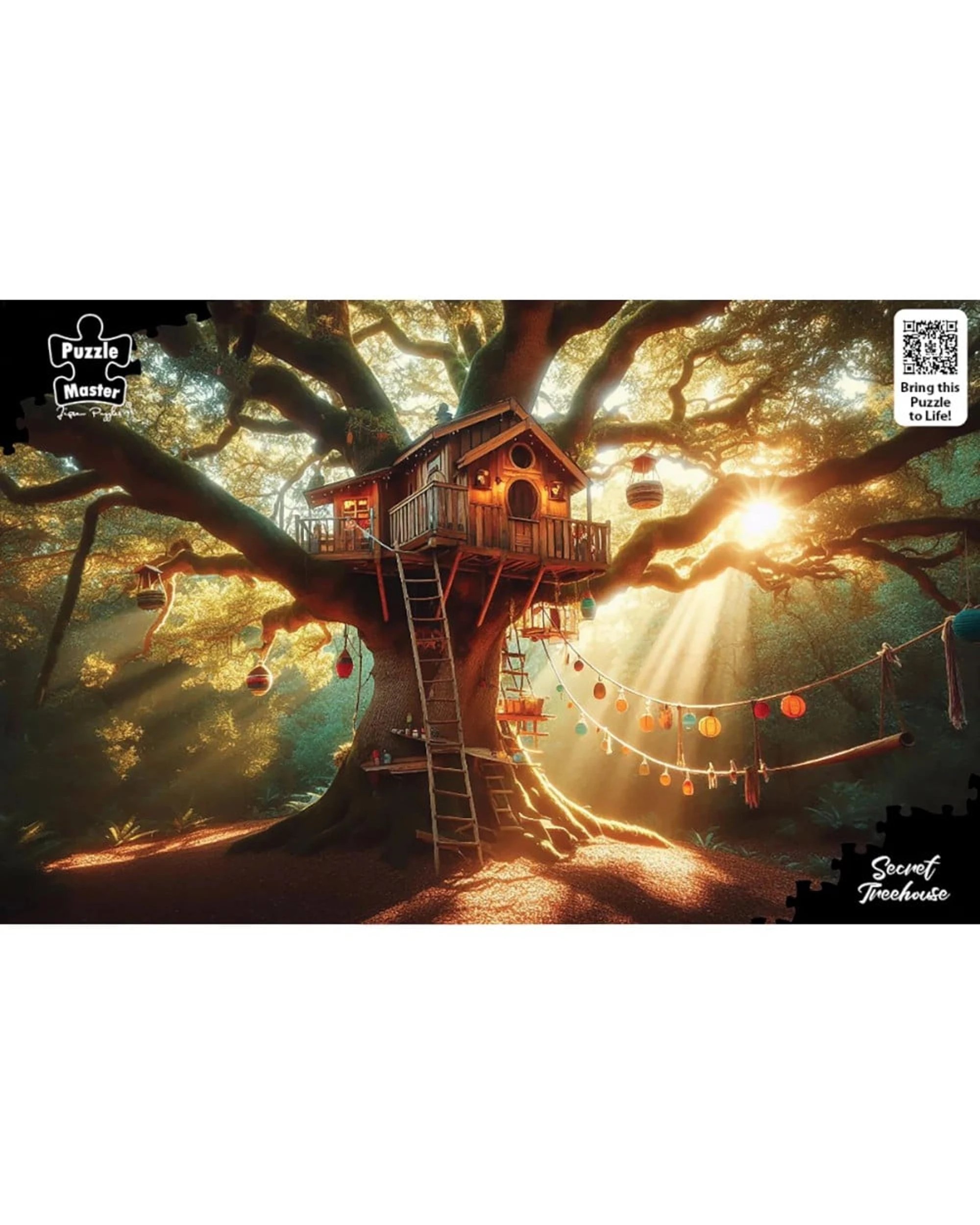 2 Puzzle Master Secret Treehouse AR Edition 1000 Piece Jigsaw Puzzle, 2 of 6