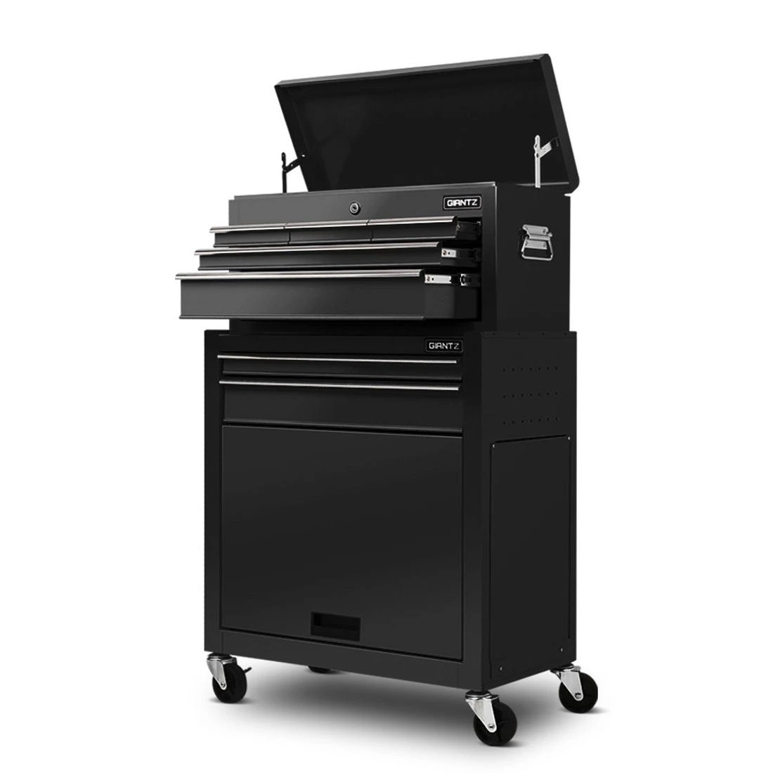 3 Giantz 7 Drawer Tool Box Cabinet Chest Trolley Toolbox Garage Storage - Black, 3 of 7