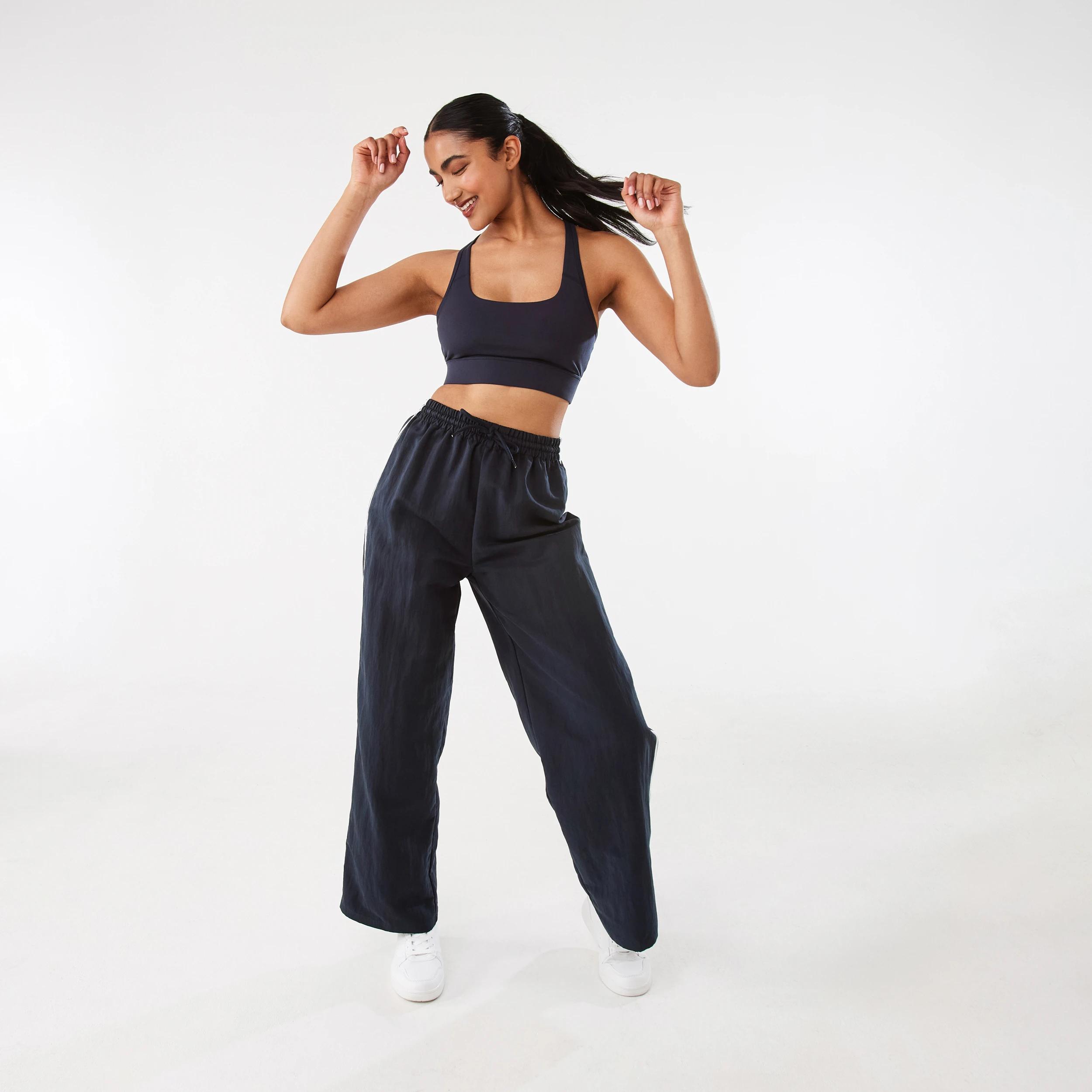 2 Active Womens Contrast Panelled Pants SHADE NAVY, 2 of 6