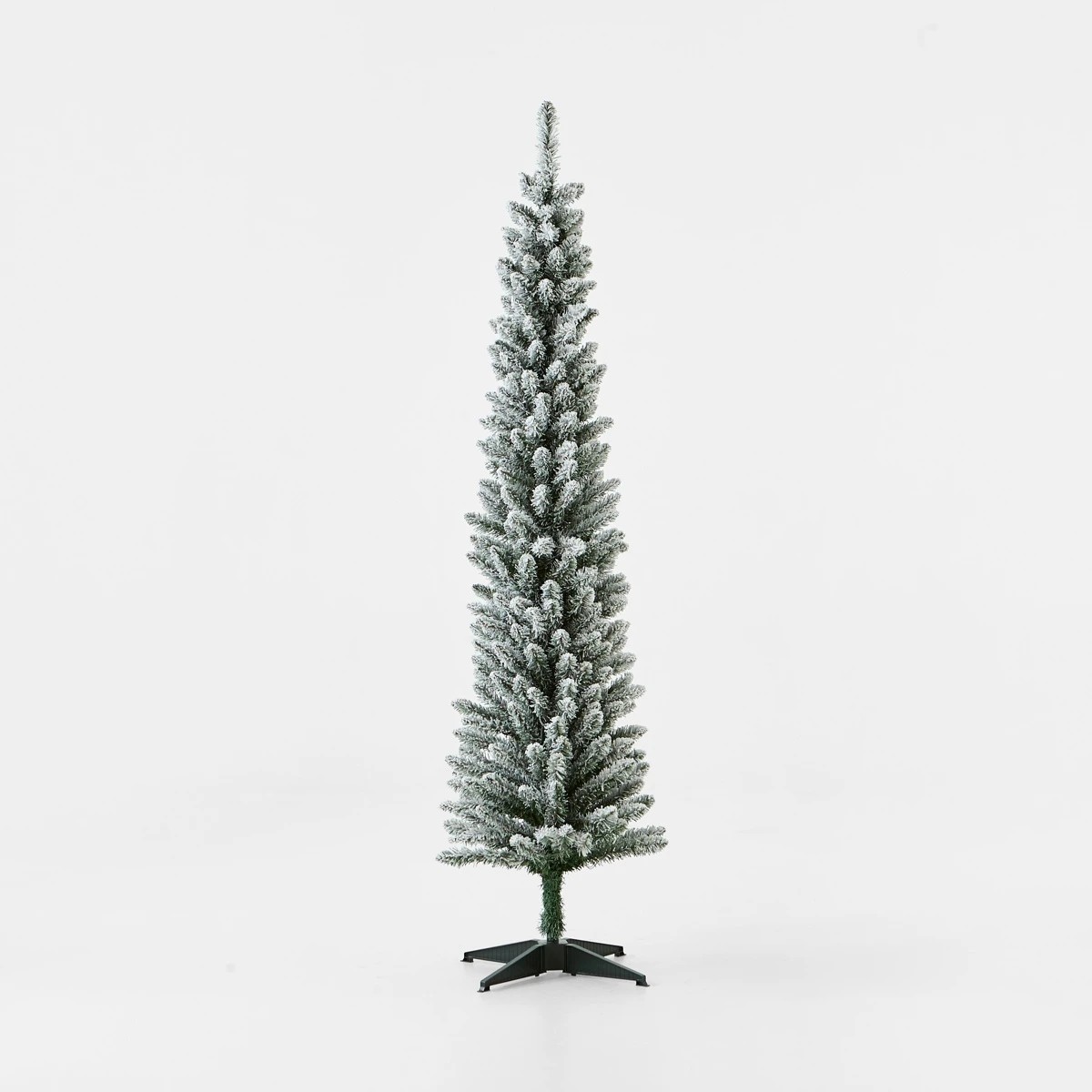 2 1.82m (6ft) Green Slim Prelit Christmas Tree, 2 of 7