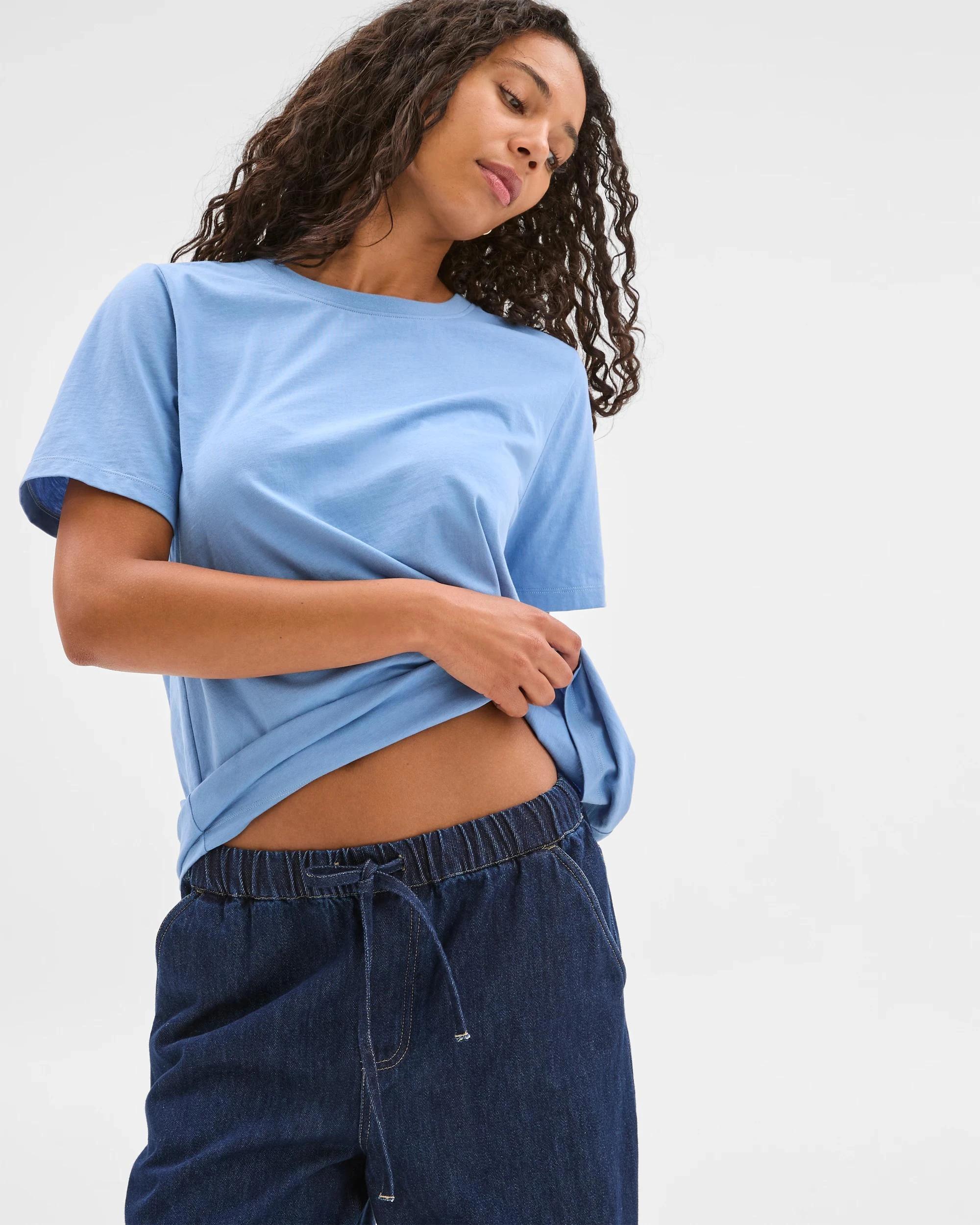 5 Target Australian Cotton Classic T-Shirt ASHLEIGH BLUE, 5 of 5