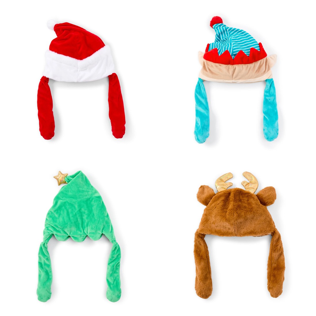 2 Christmas Flappy Ears Hat - Assorted, 2 of 10