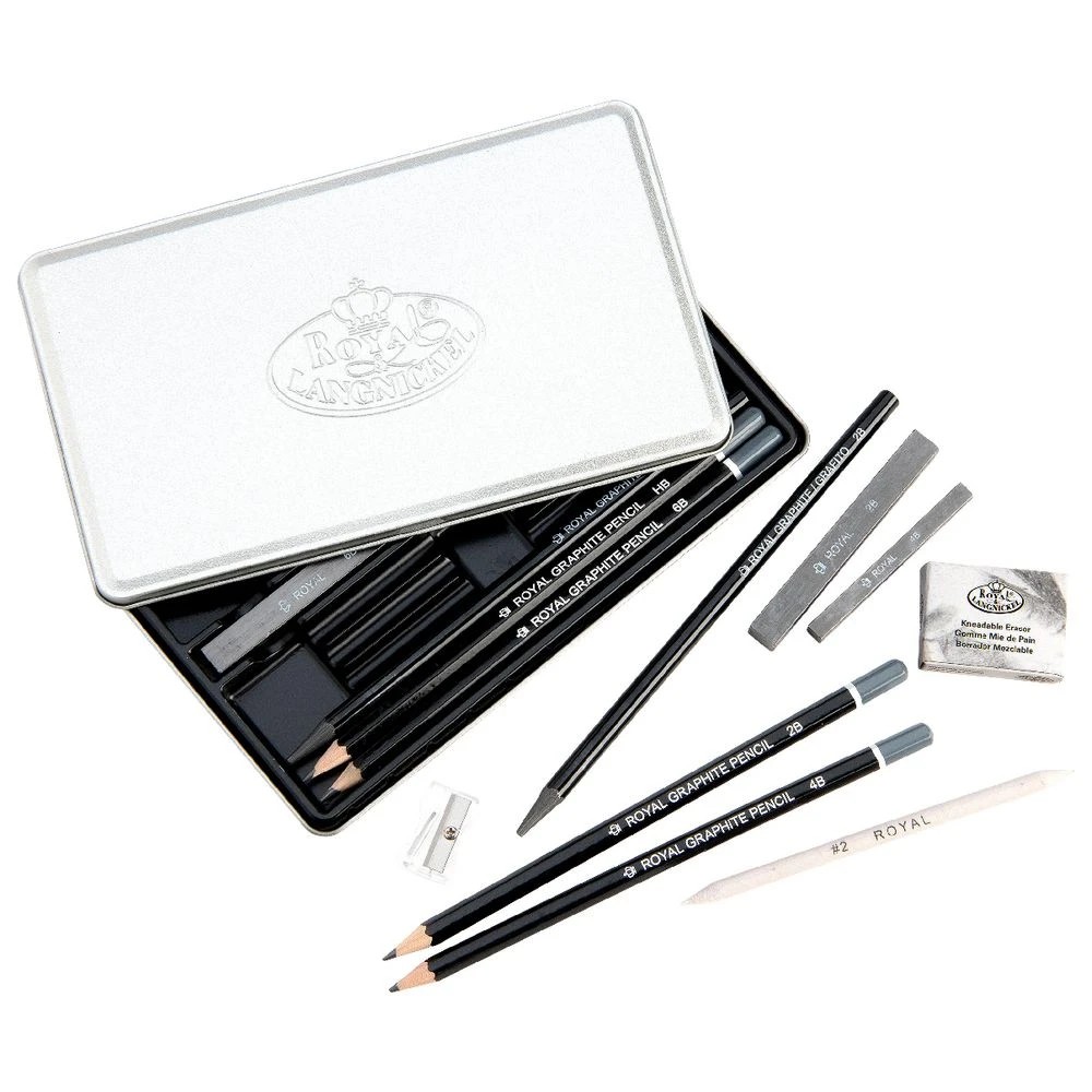 4 Royal & Langnickel Sketching Set 14 Piece, 4 of 6