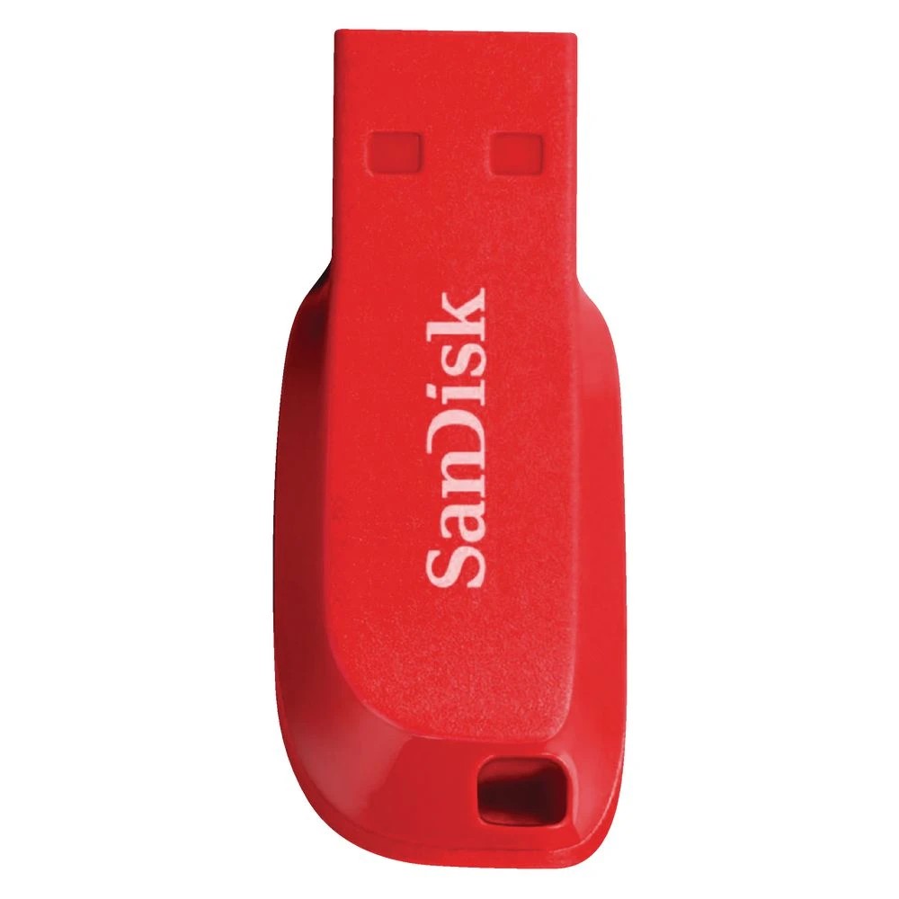 2 SanDisk 32GB Cruzer Blade USB Flash Drive Red, 2 of 2