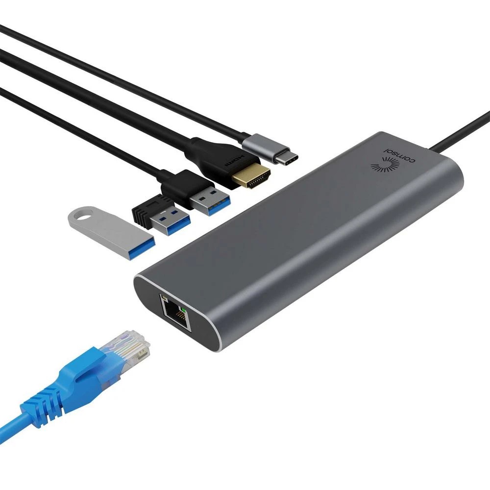 3 Comsol USB-C HDMI Multiport Adaptor, 3 of 5
