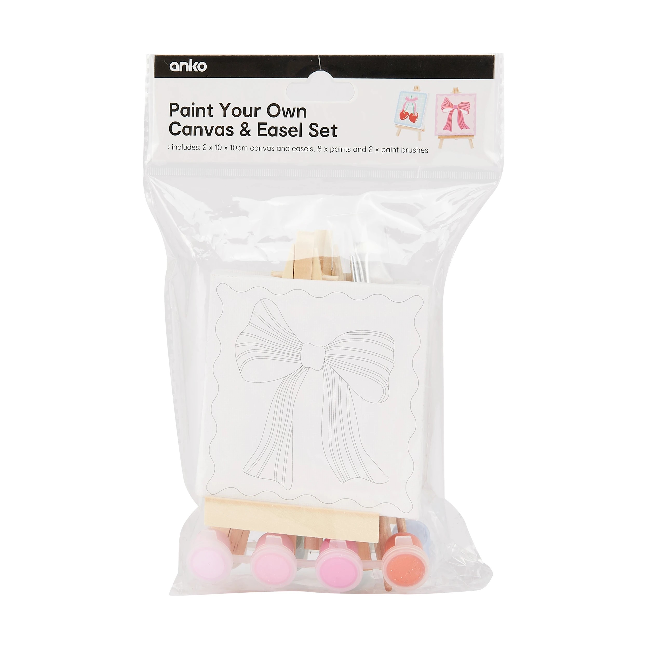 1 Paint Your Own Canvas and Easel Set, 1 of 4