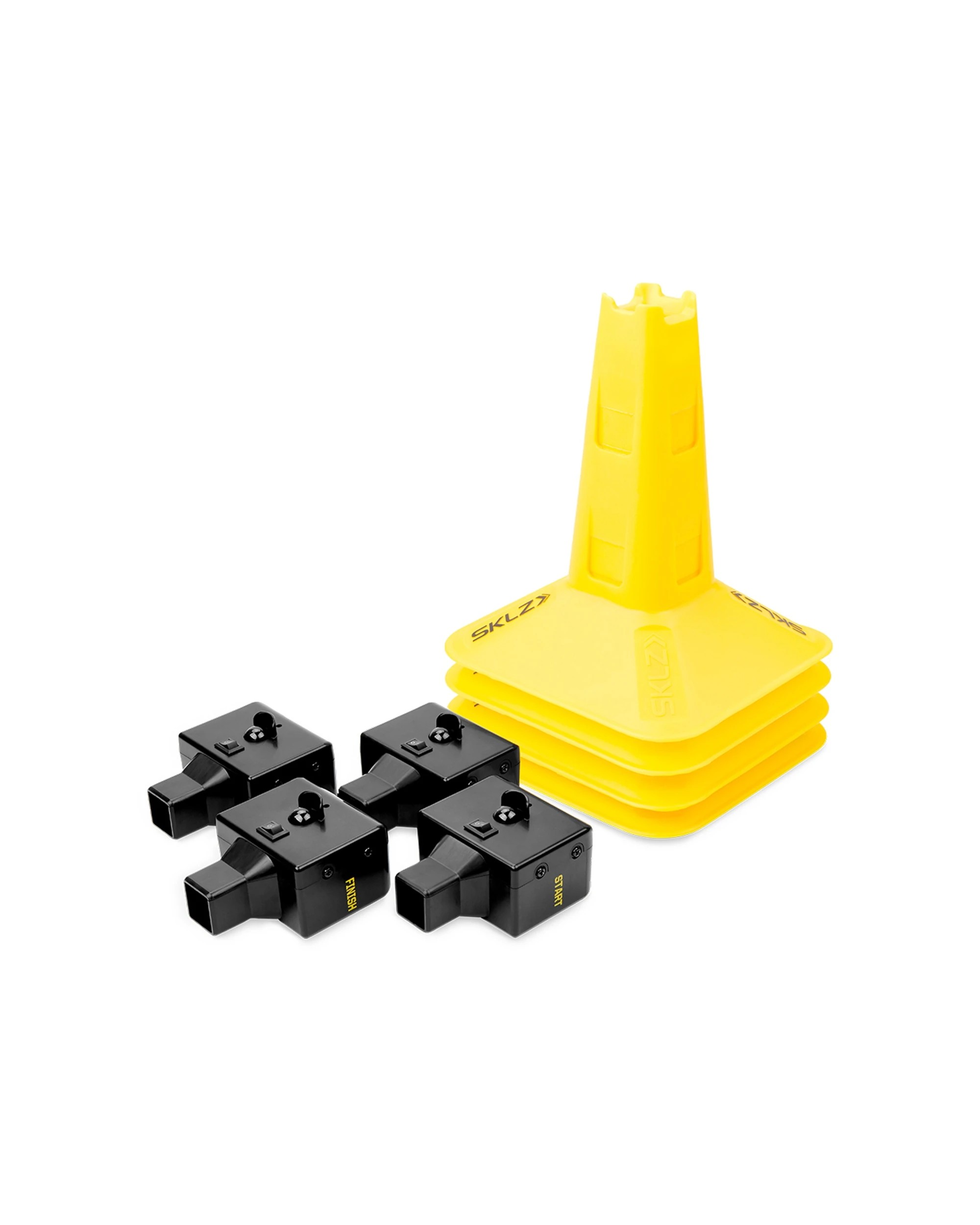 4 SKLZ 50 Yard Run Speed Gate Outdoor Training Timer With 4 Sensors And Cones, 4 of 9