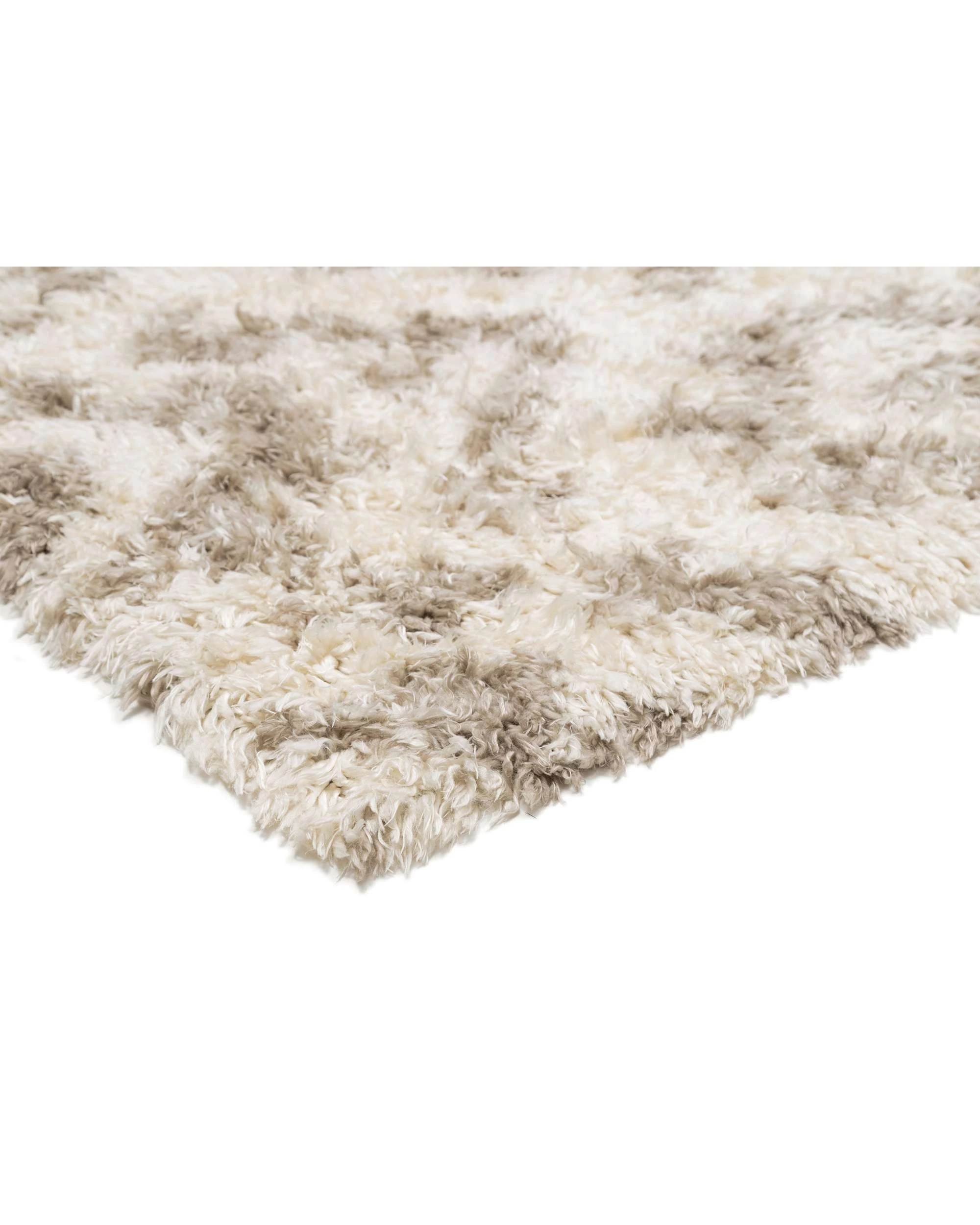 4 Loopsie Zinda Tribal Shag Rug-370cm x 280cm - White, 4 of 8