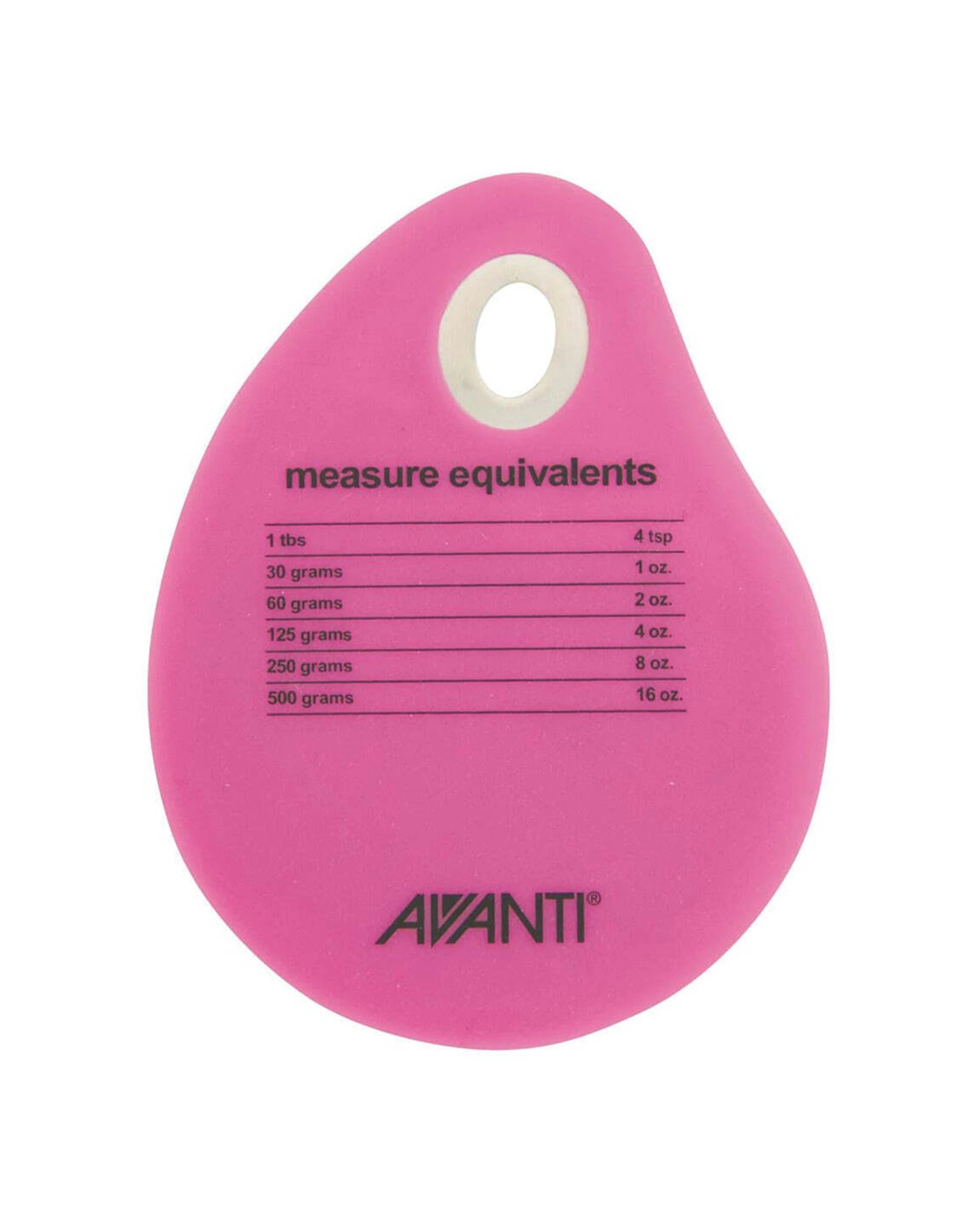 1 Avanti Silicone Bowl Scraper Kitchen Pastry Tool Heat Resistant - Pink, 1 of 1