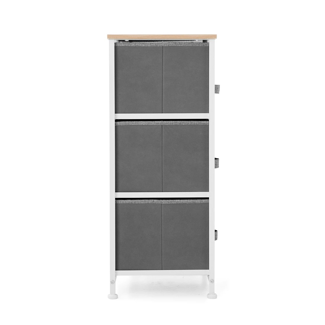 7 3 Drawer Chest - Grey, 7 of 9