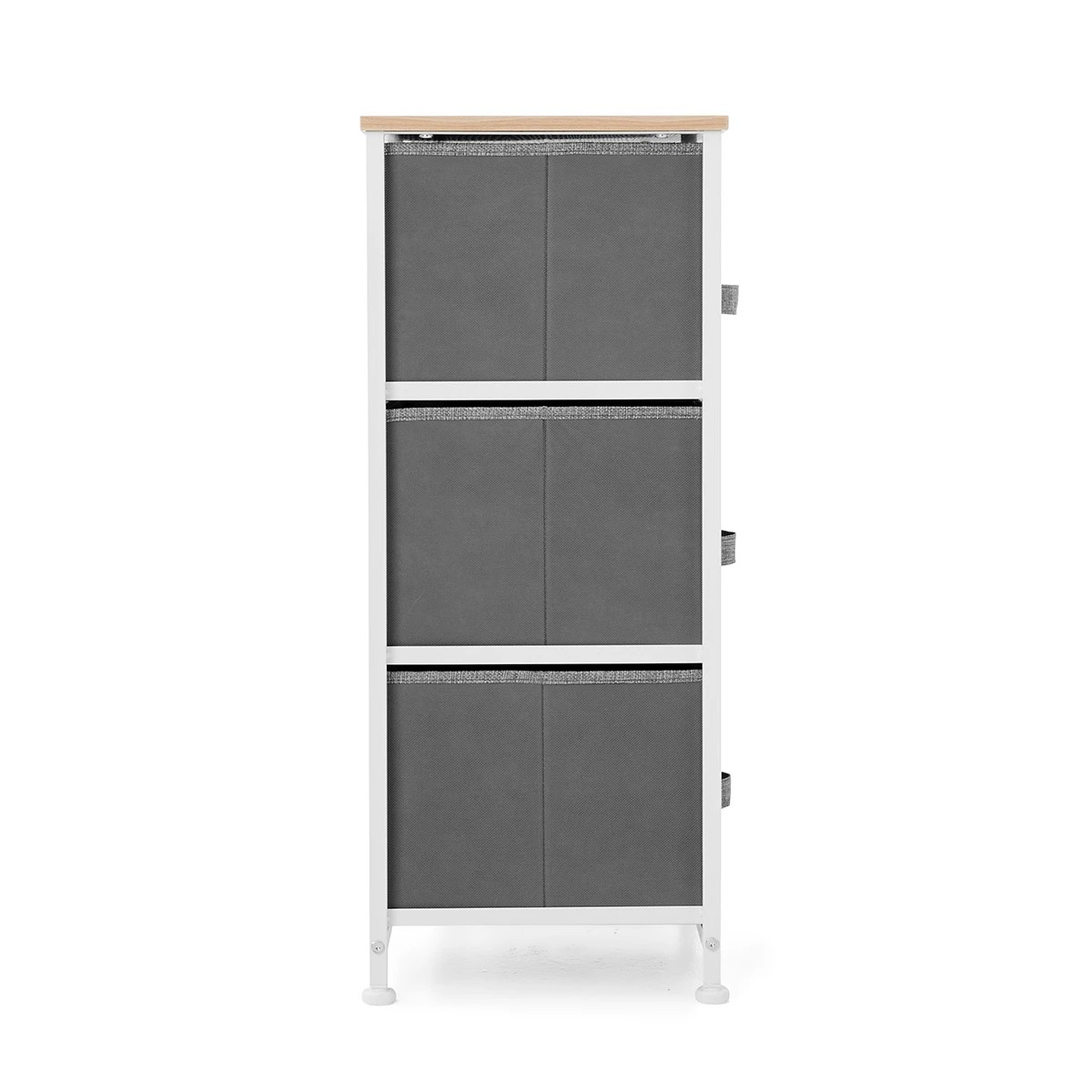 8 3 Drawer Chest - Grey, 8 of 11